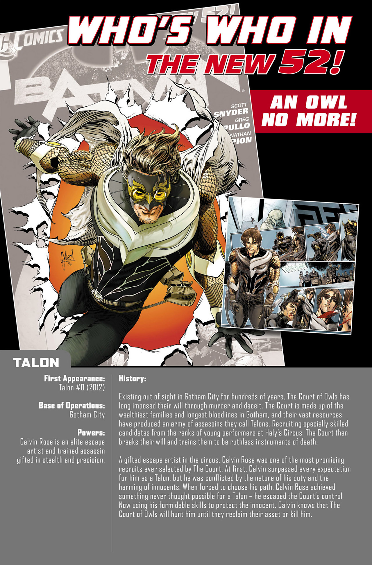 Read online Talon comic -  Issue #0 - 21