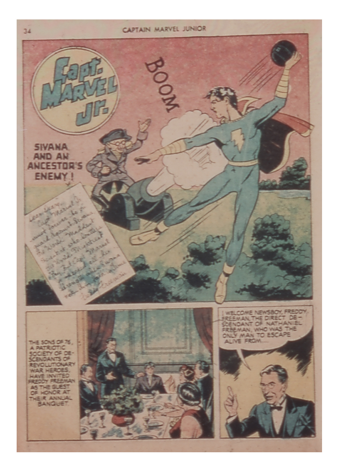 Read online Captain Marvel, Jr. comic -  Issue #10 - 35