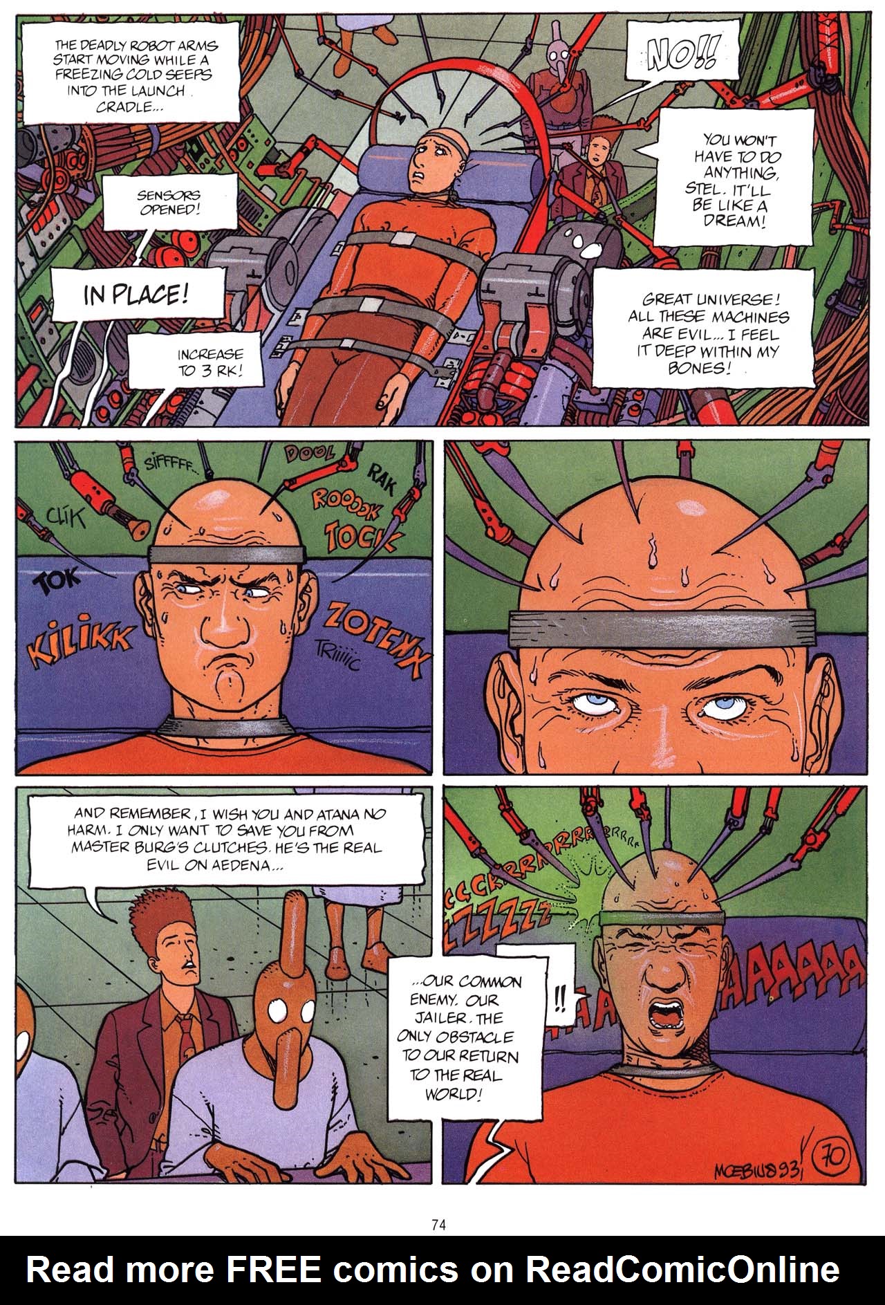 Read online Epic Graphic Novel: Moebius comic -  Issue # TPB 9 - 76