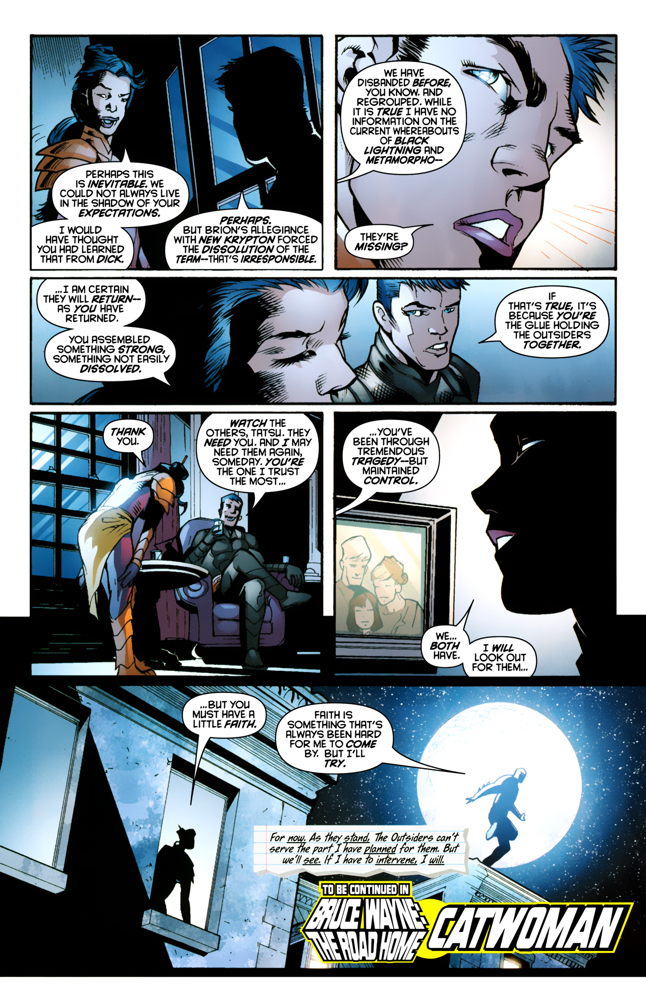 Read online Bruce Wayne: The Road Home comic -  Issue # Issue Outsiders - 23