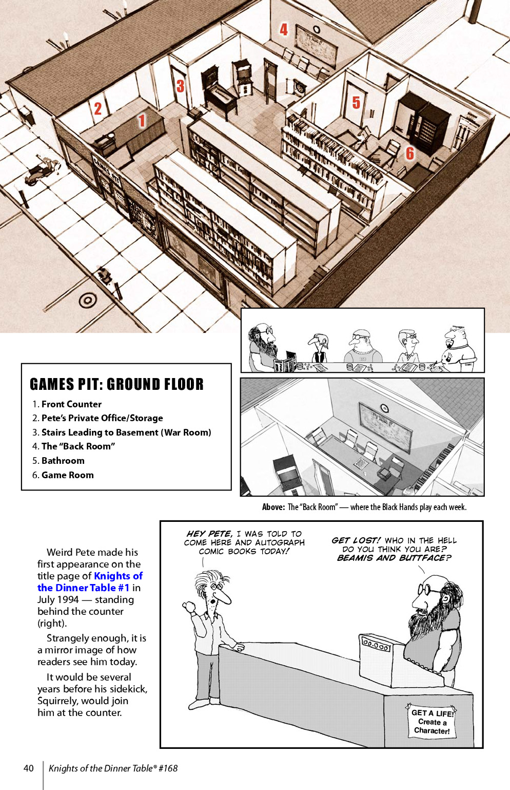 Read online Knights of the Dinner Table comic -  Issue #168 - 42