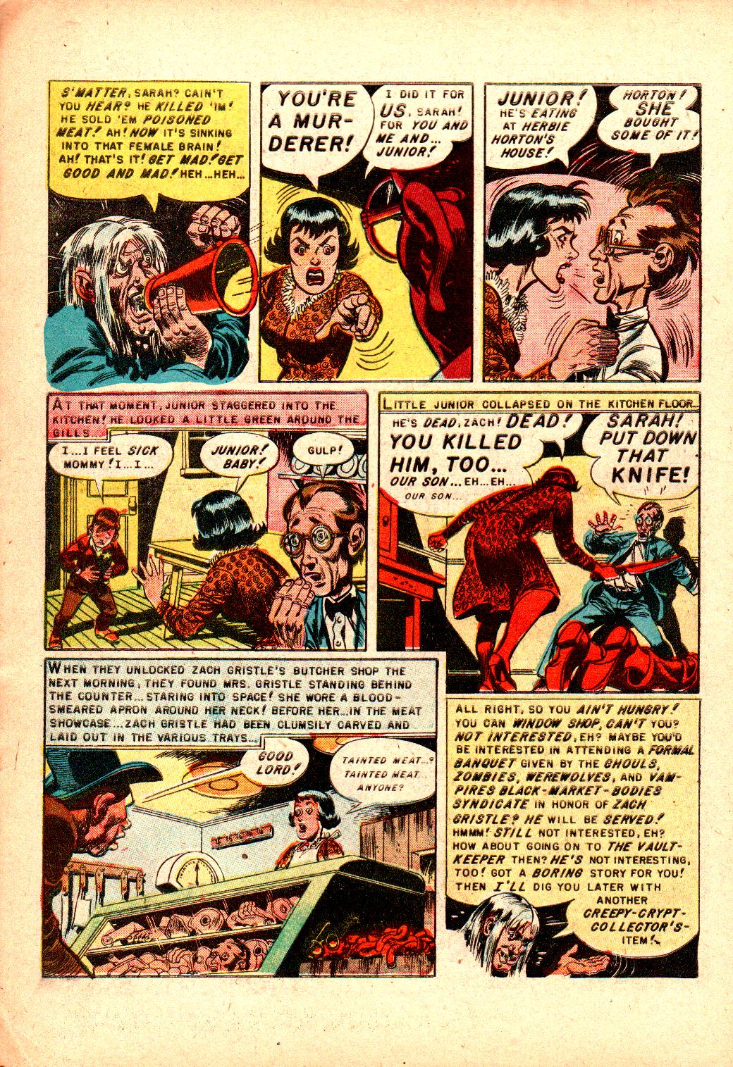 Read online Tales From The Crypt (1950) comic -  Issue #32 - 11
