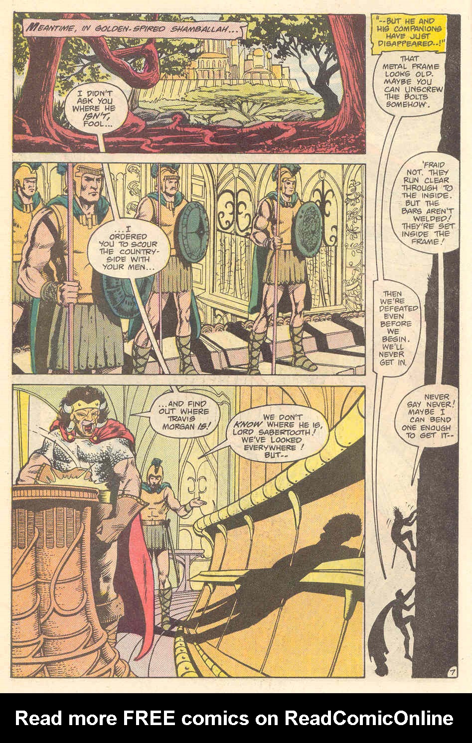 Read online Warlord (1976) comic -  Issue #100 - 7