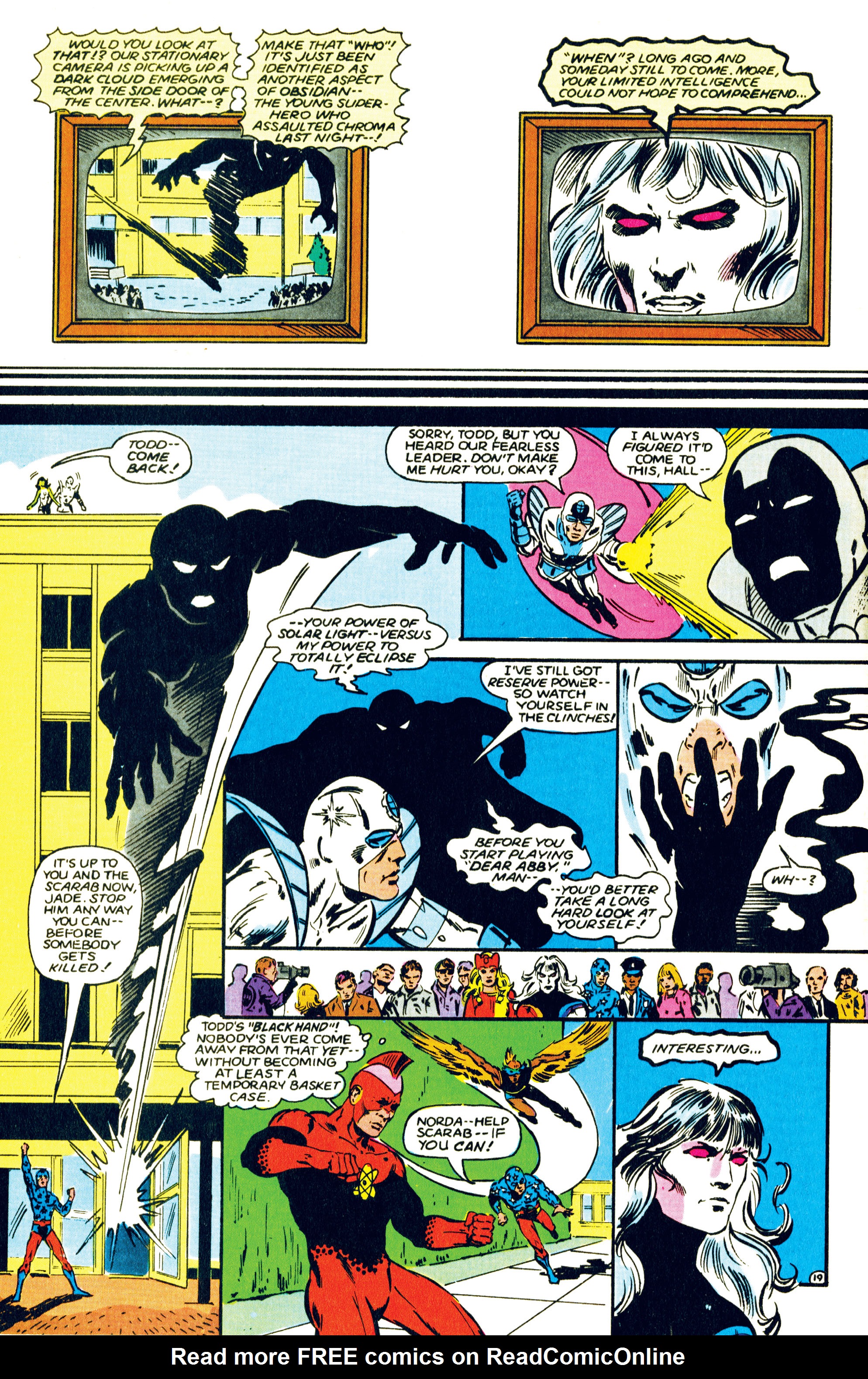 Read online Infinity Inc. (1984) comic -  Issue #15 - 20