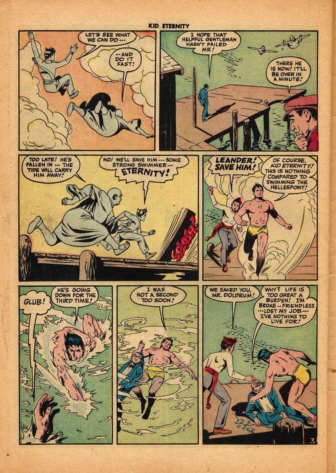 Read online Kid Eternity (1946) comic -  Issue #5 - 38