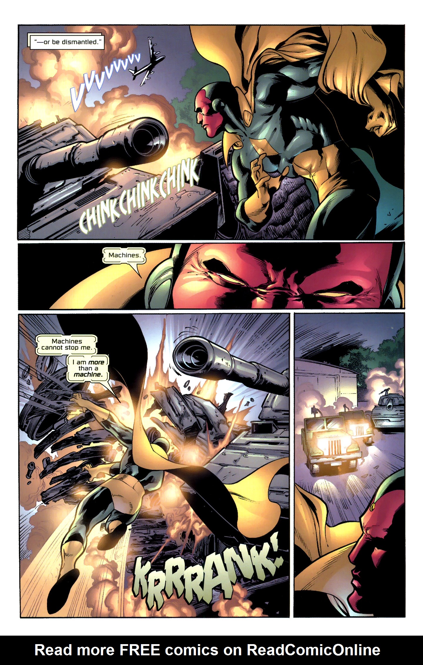 Read online Avengers Icons: The Vision comic -  Issue #4 - 9