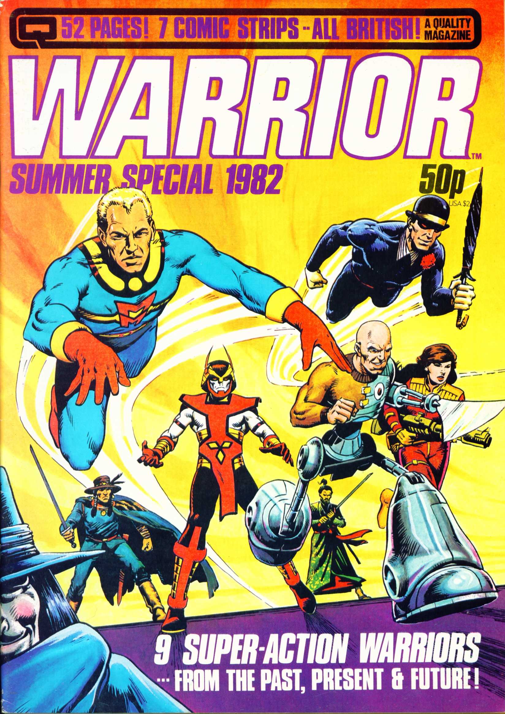 Read online Warrior comic -  Issue #4 - 1