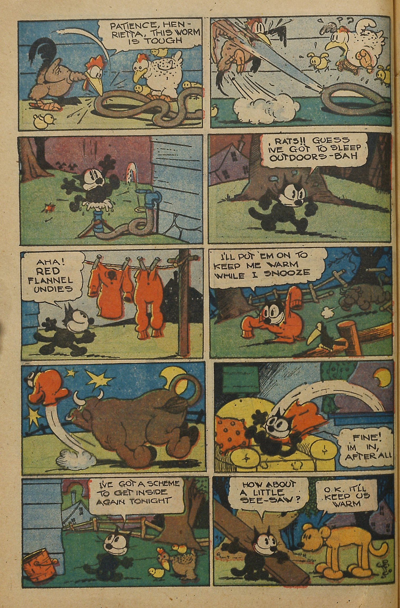 Read online Felix the Cat (1951) comic -  Issue #37 - 41