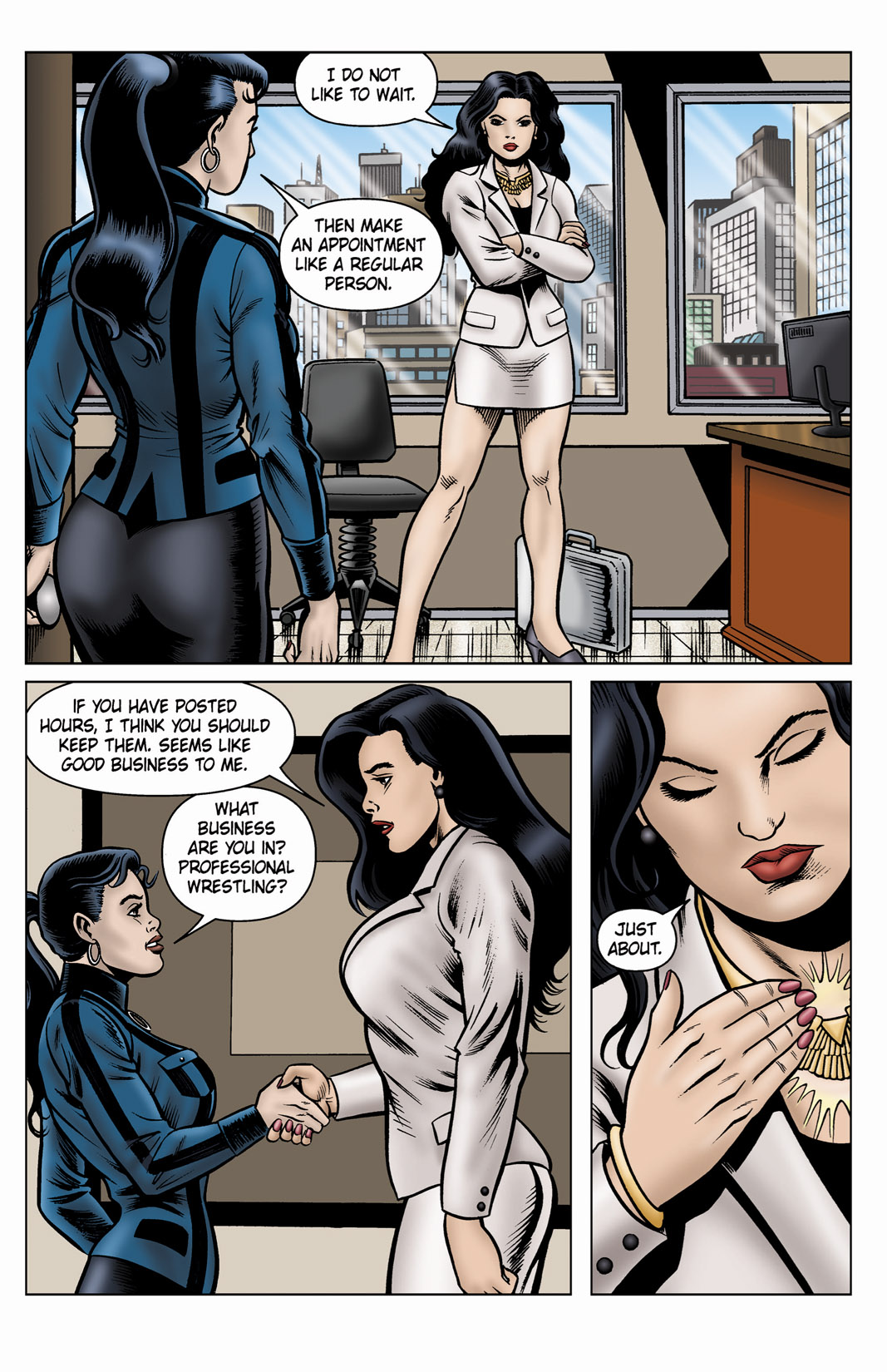 Read online SideChicks comic -  Issue #4 - 4