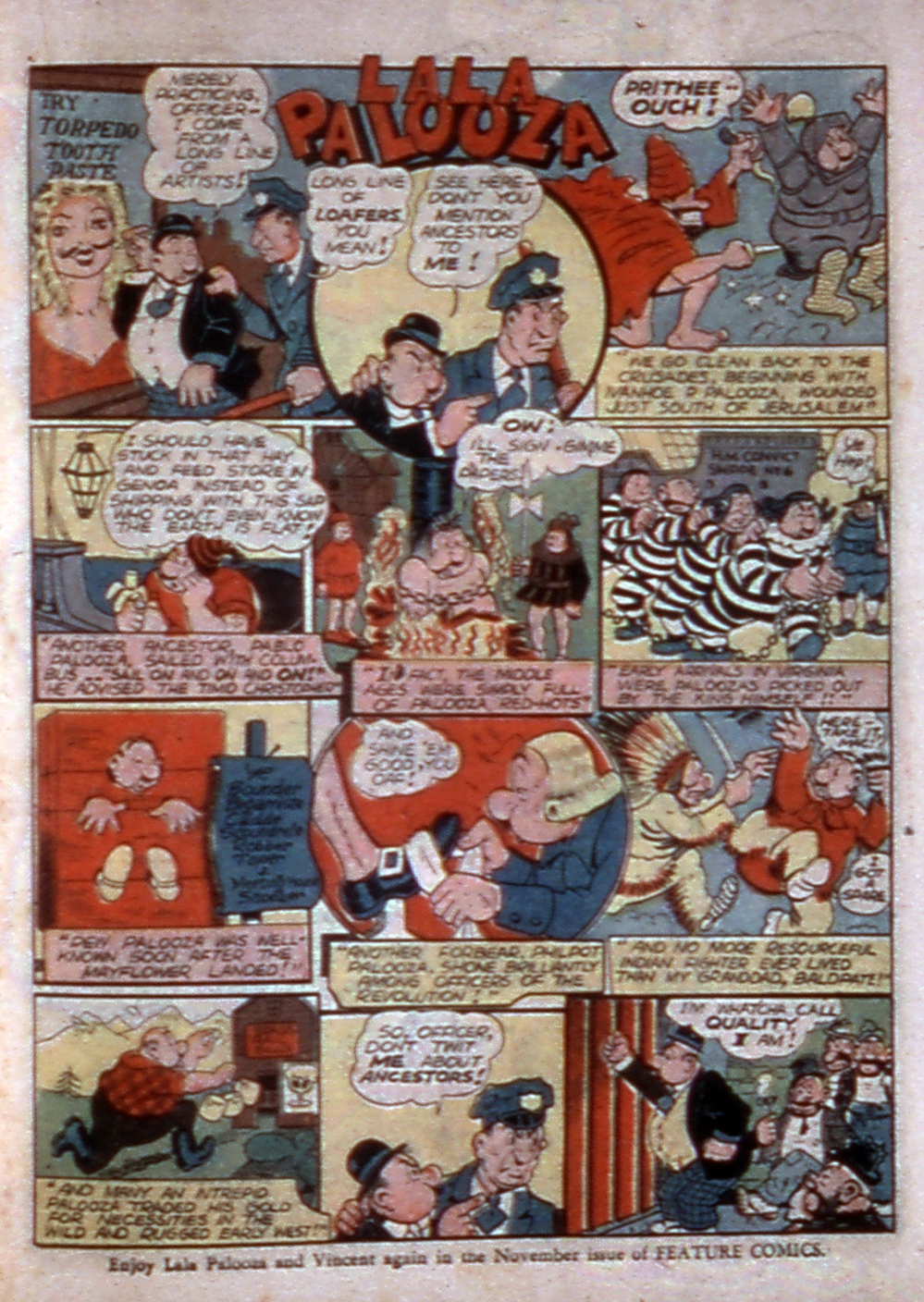 Read online Feature Comics comic -  Issue #61 - 35