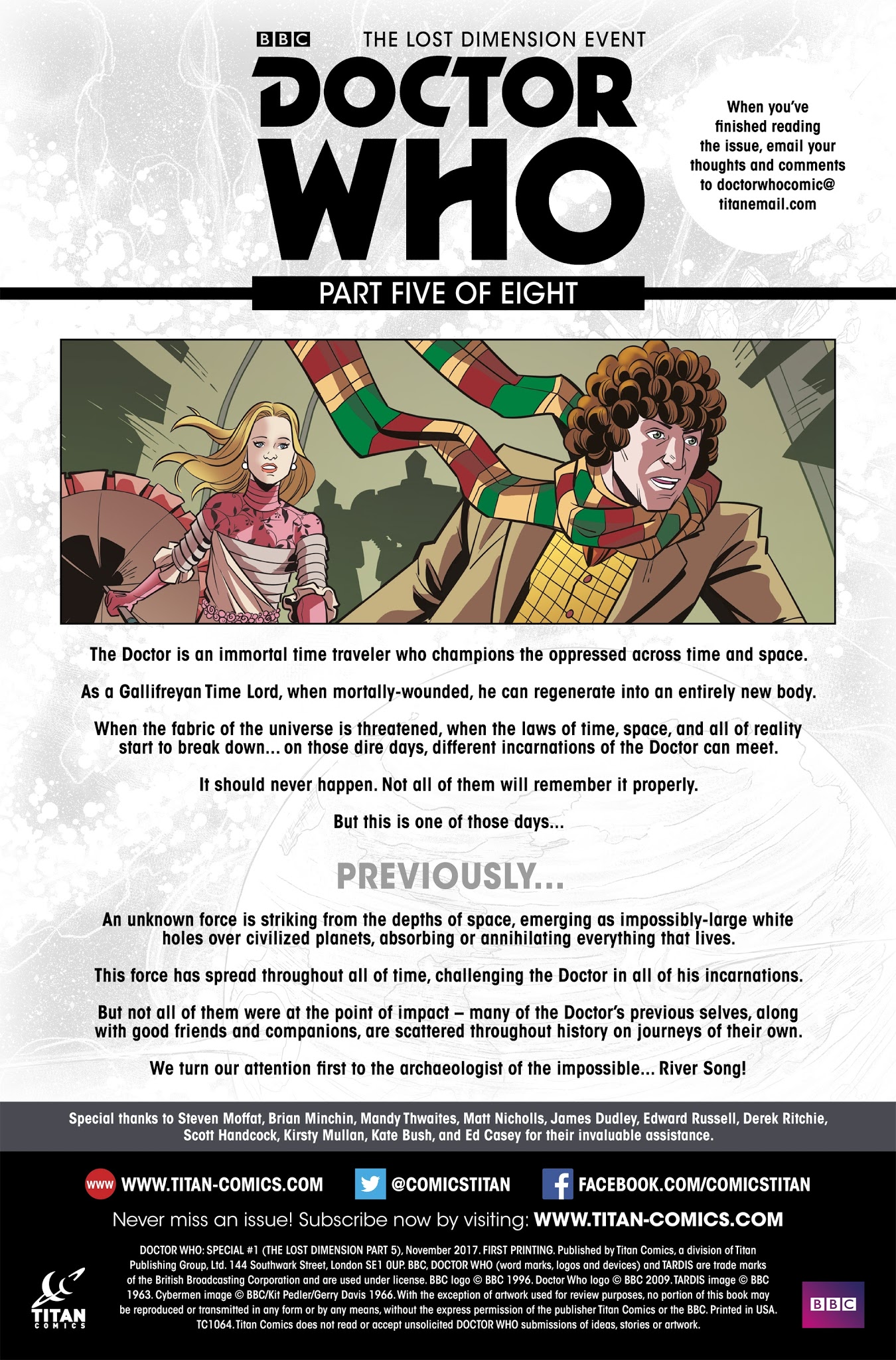 Read online Doctor Who: Special comic -  Issue #1 - 3