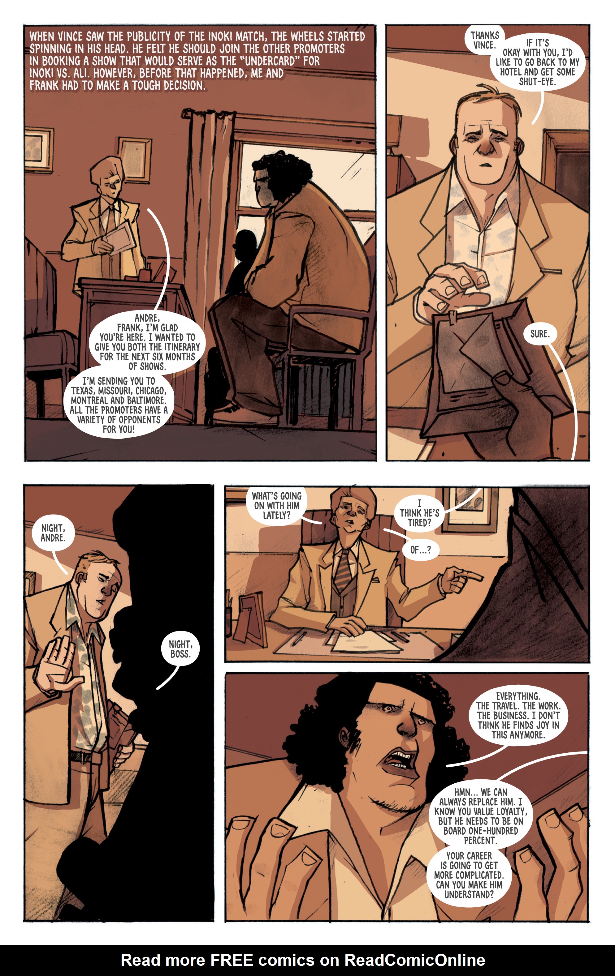 Read online Andre the Giant: Closer To Heaven comic -  Issue # TPB - 50