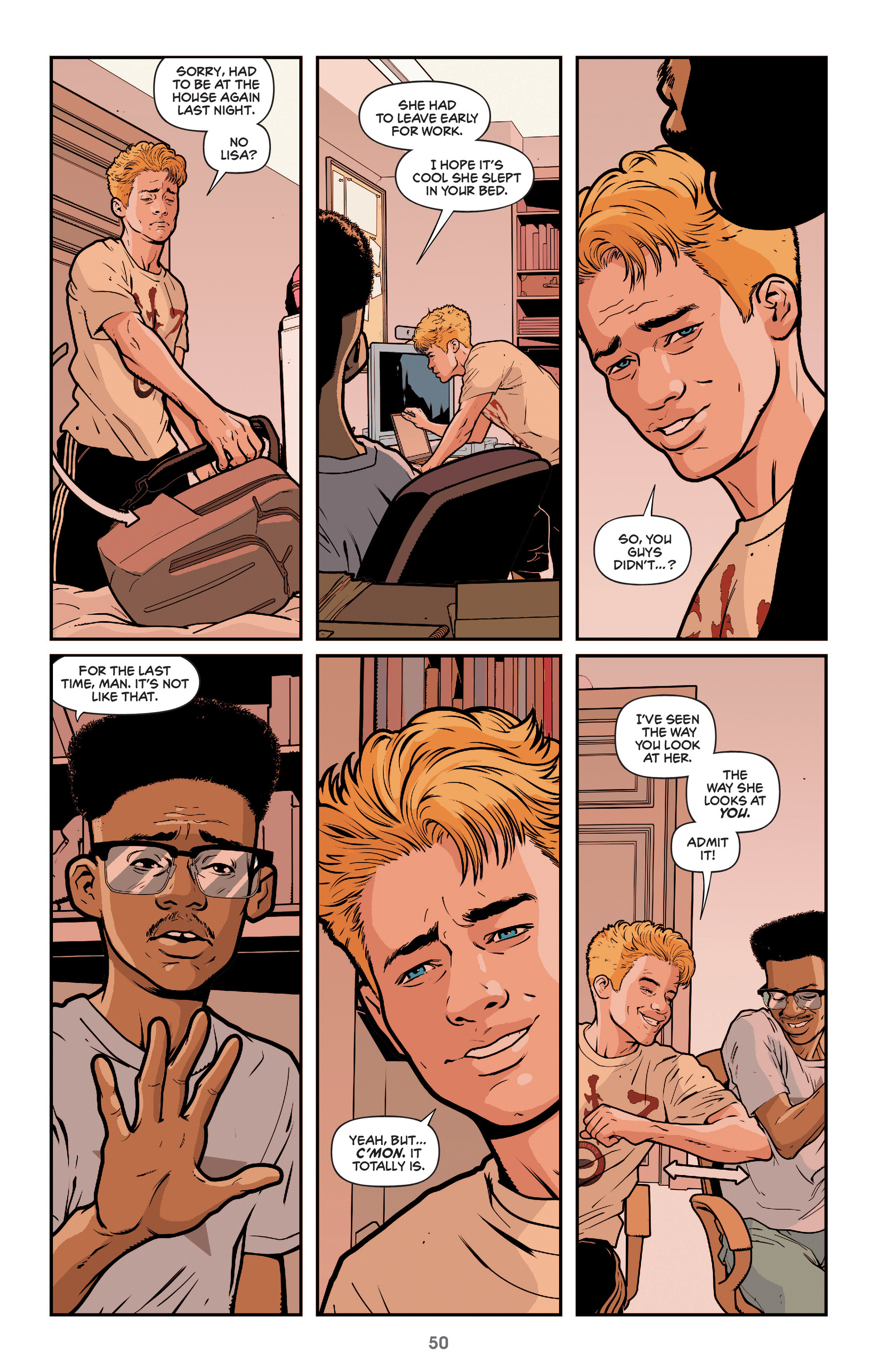 Read online Fraternity (2022) comic -  Issue # TPB - 51