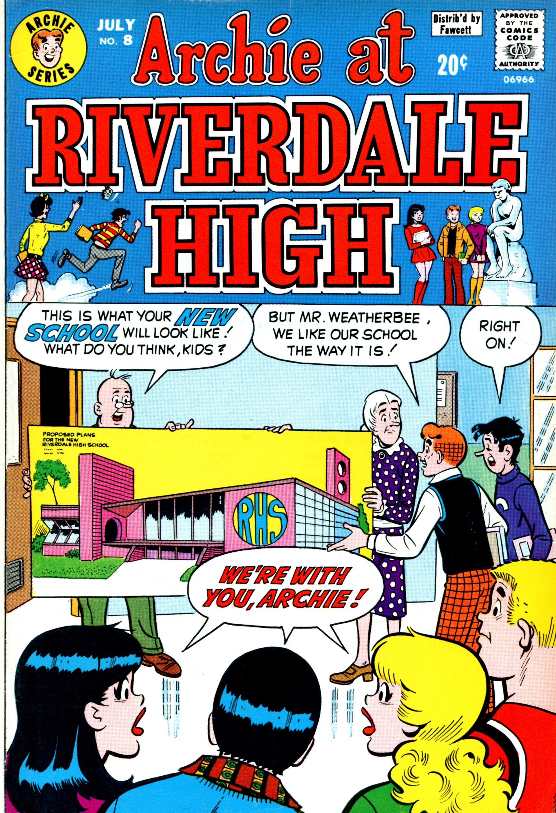Read online Archie at Riverdale High (1972) comic -  Issue #8 - 1