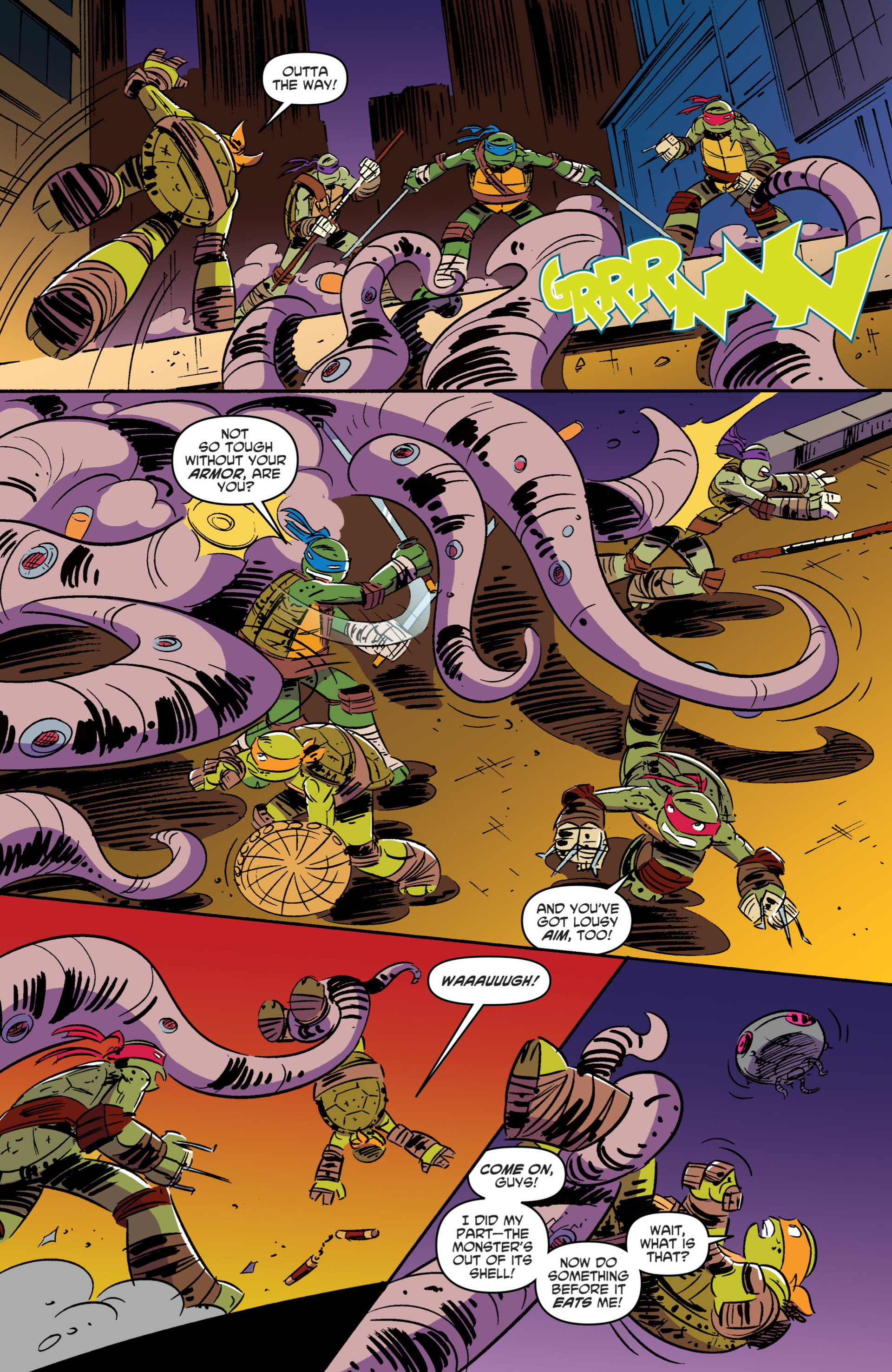 Read online Teenage Mutant Ninja Turtles New Animated Adventures comic -  Issue #6 - 20
