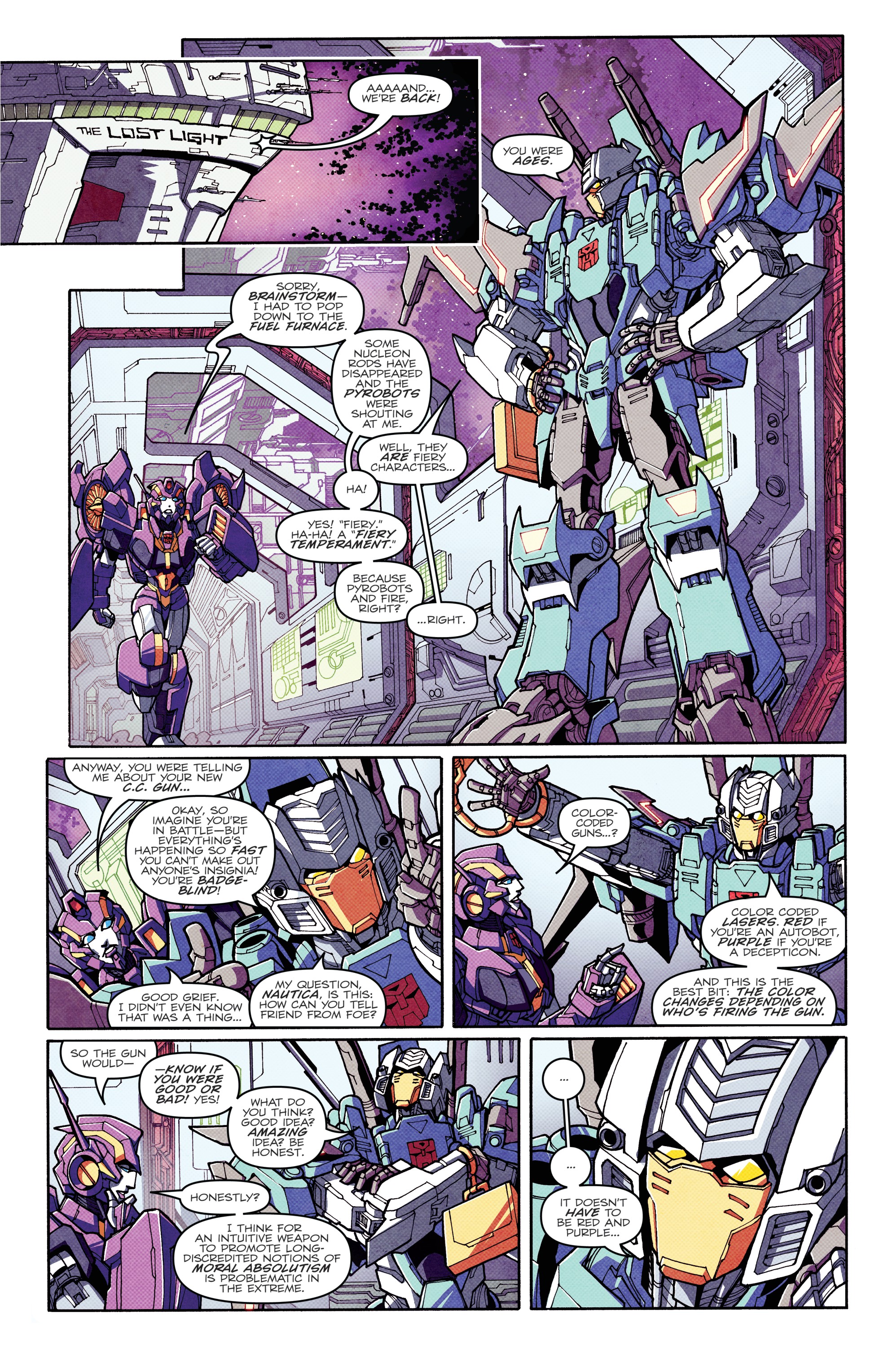Read online Transformers: The IDW Collection Phase Two comic -  Issue # TPB 7 (Part 1) - 7
