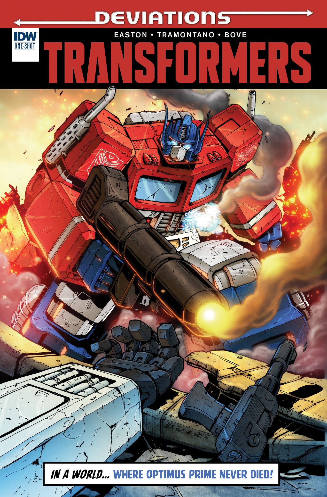 Read online Transformers: Deviations comic -  Issue # Full - 1