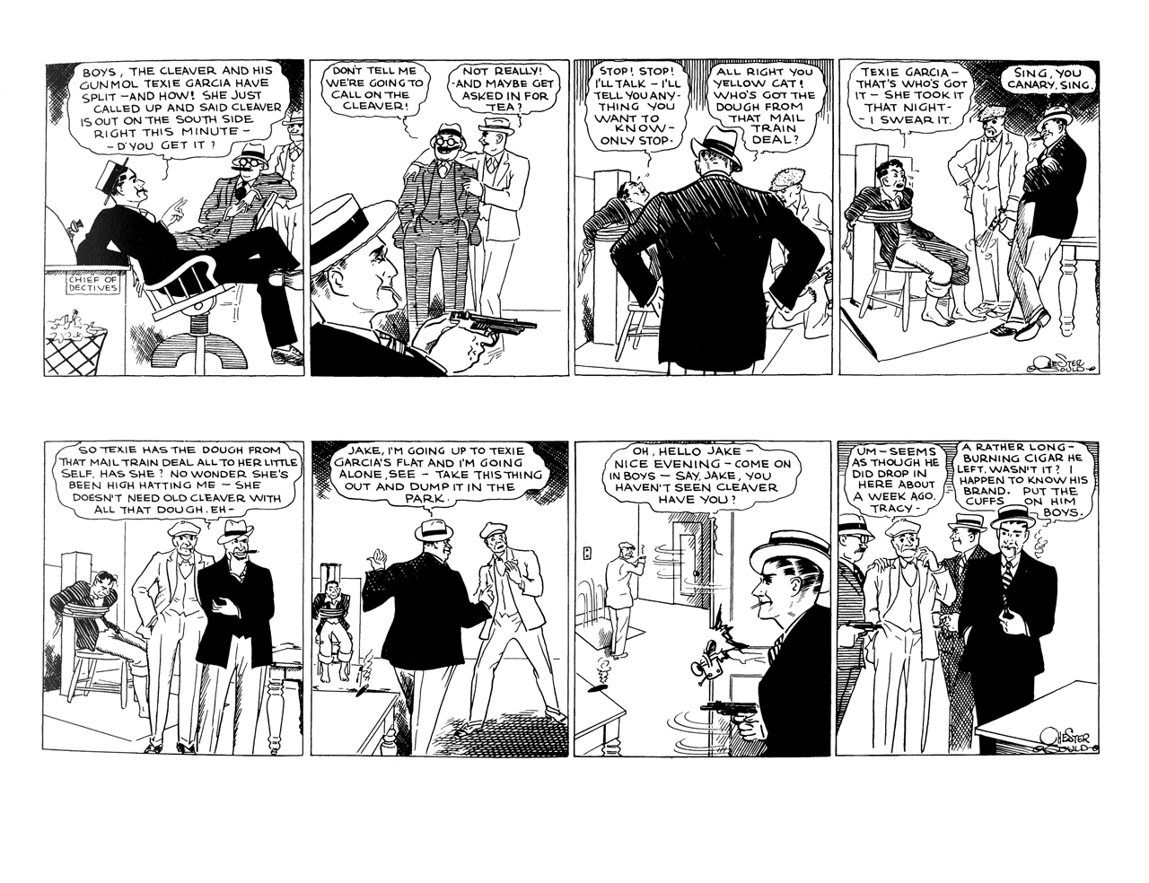 Read online The Complete Chester Gould's Dick Tracy comic -  Issue # TPB 1 (Part 1) - 21