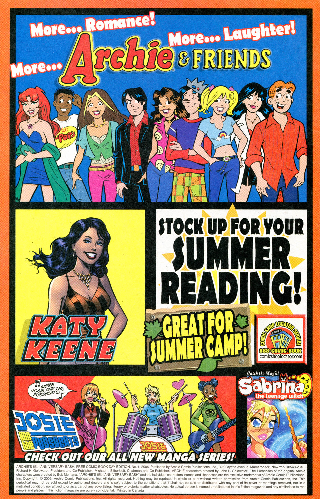 Read online Archie's 65th Anniversary Bash, Free Comic Book Day Edition comic -  Issue # Full - 33