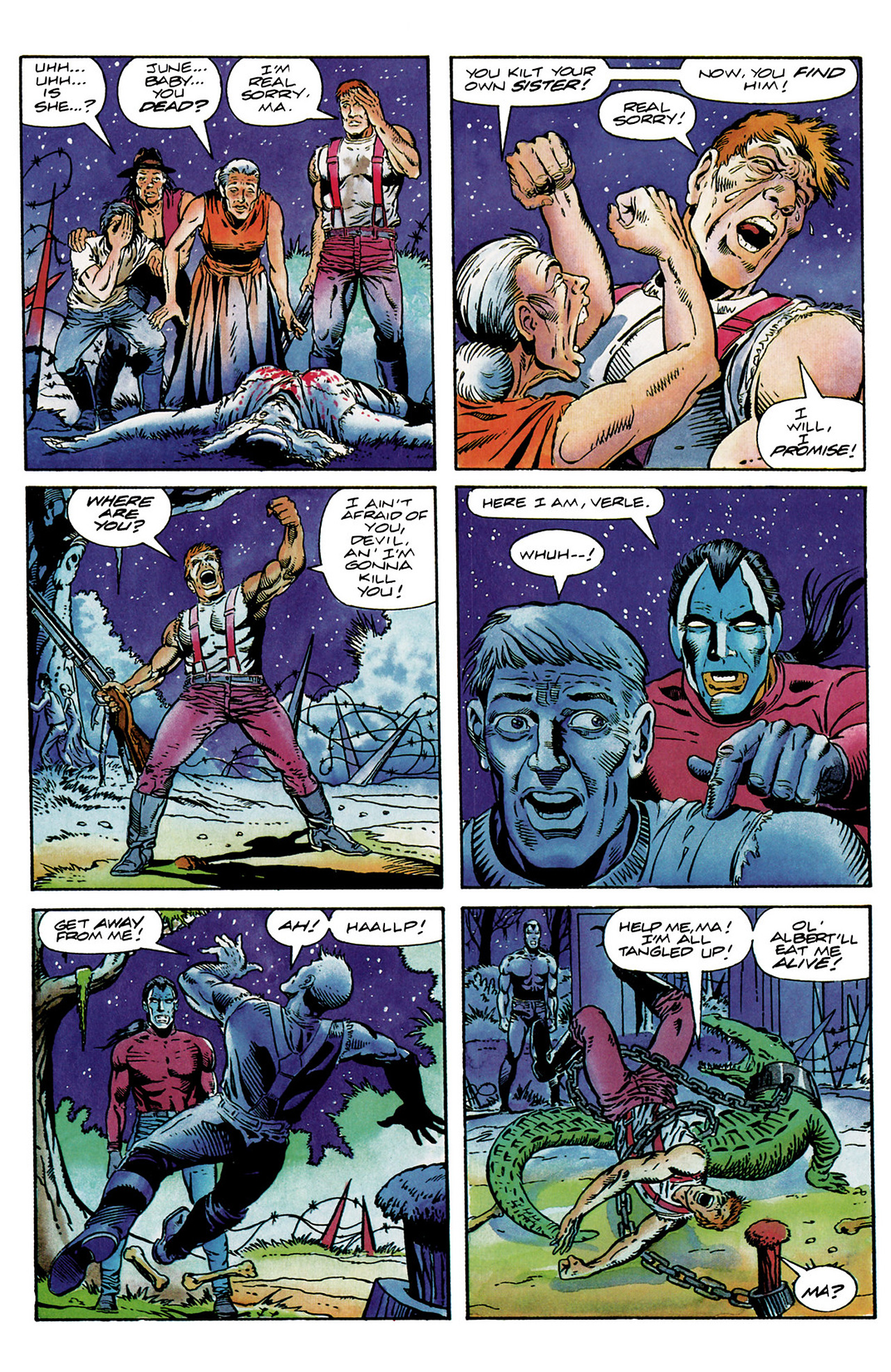 Read online Shadowman (1992) comic -  Issue #6 - 21