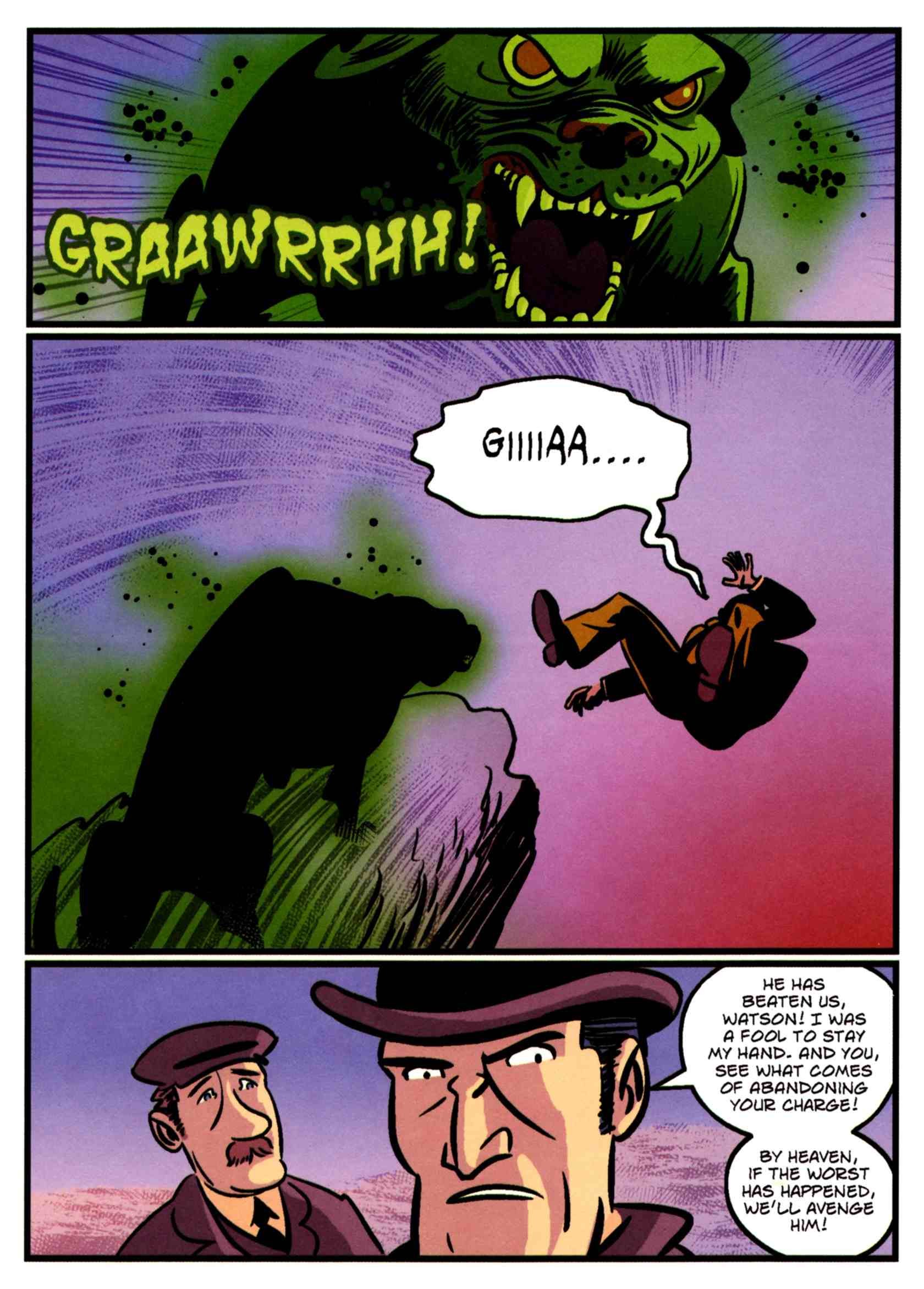 Read online The Hound of the Baskervilles (2009) comic -  Issue # TPB - 108