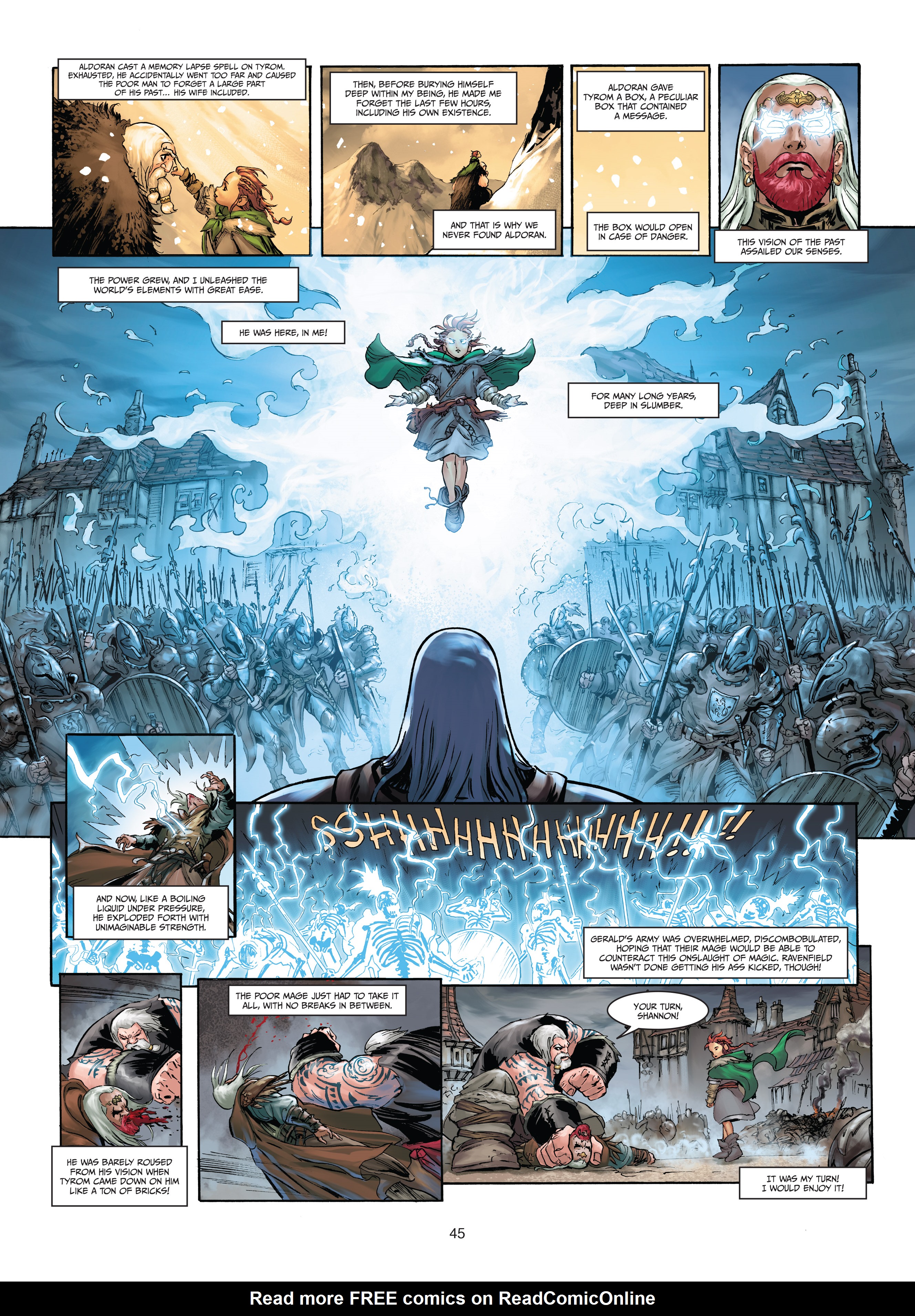 Read online Mages comic -  Issue #1 - 45