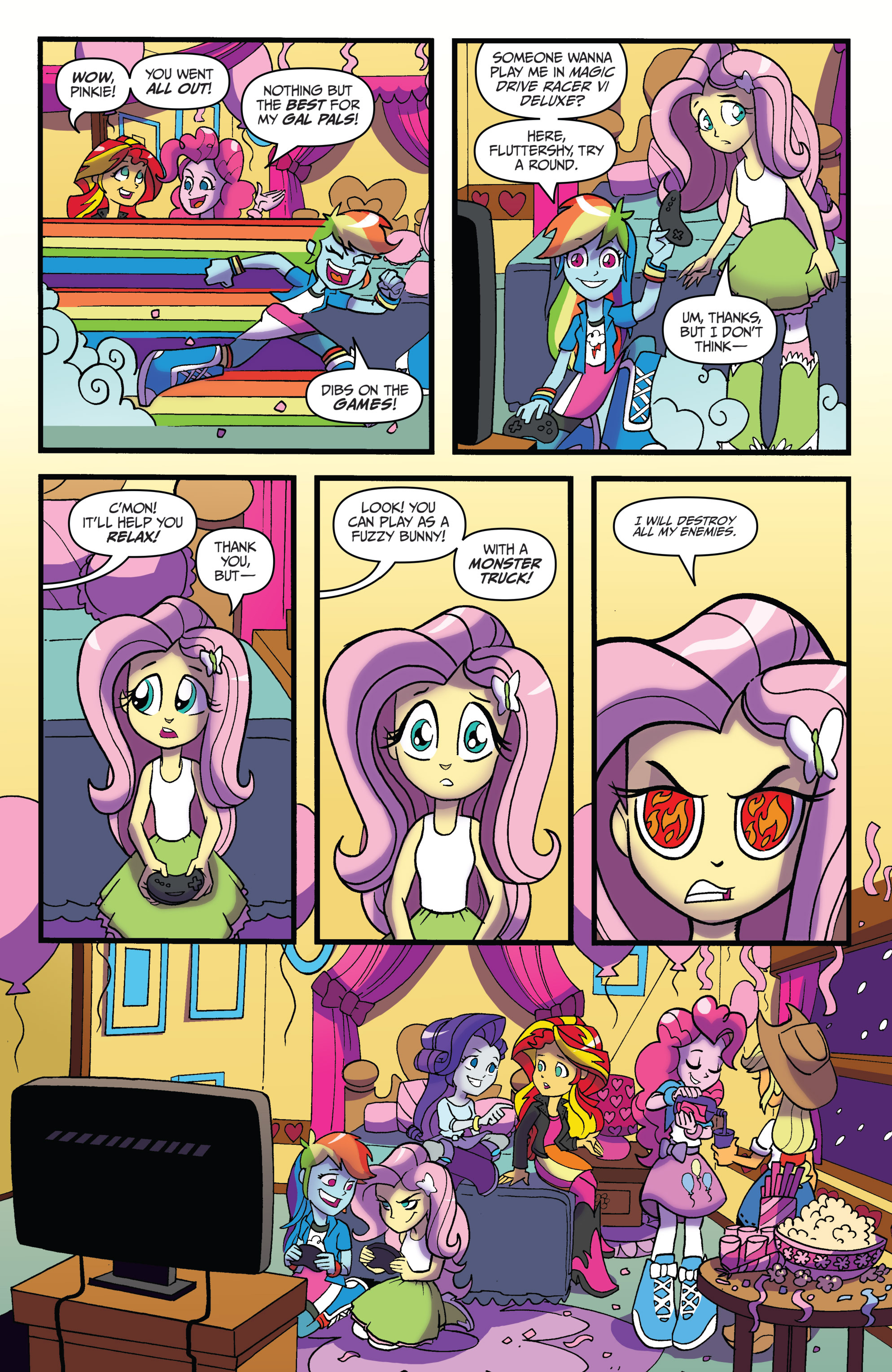 Read online My Little Pony: Equestria Girls Holiday Special 2014 comic -  Issue # Full - 11