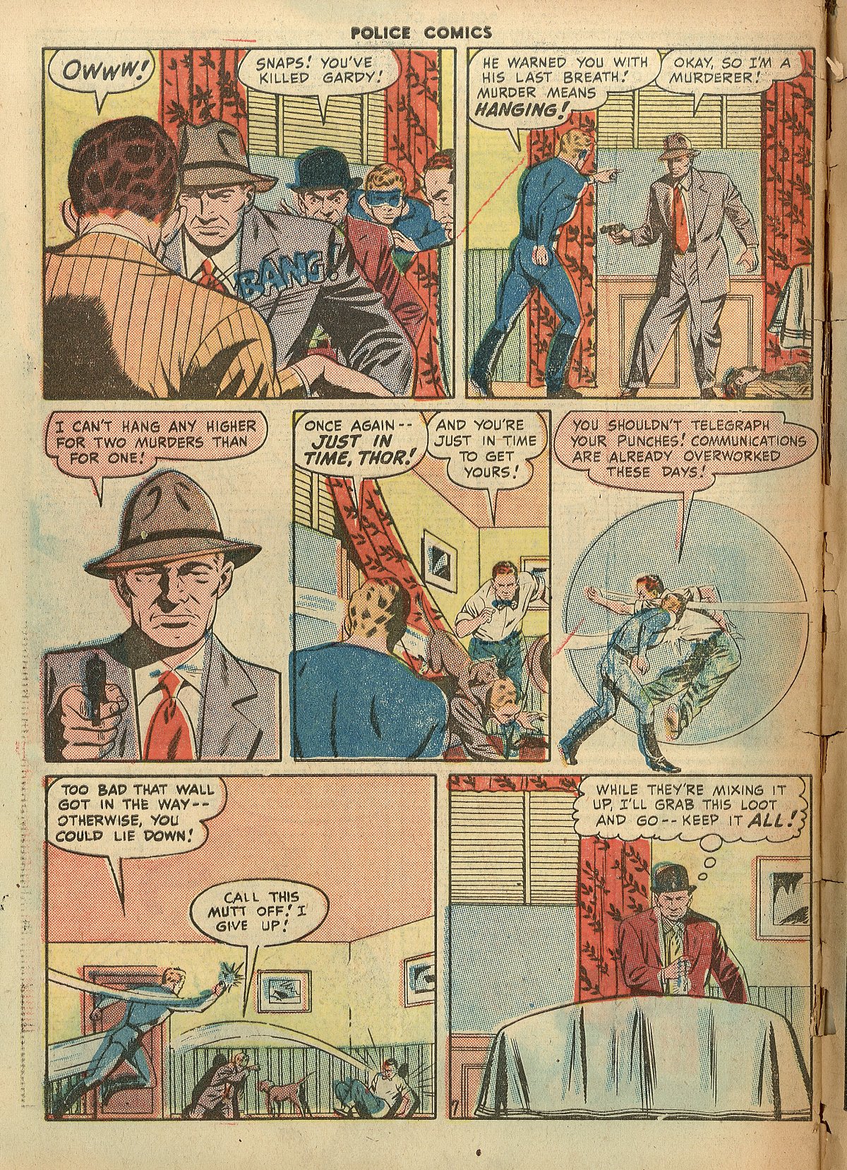 Read online Police Comics comic -  Issue #79 - 48