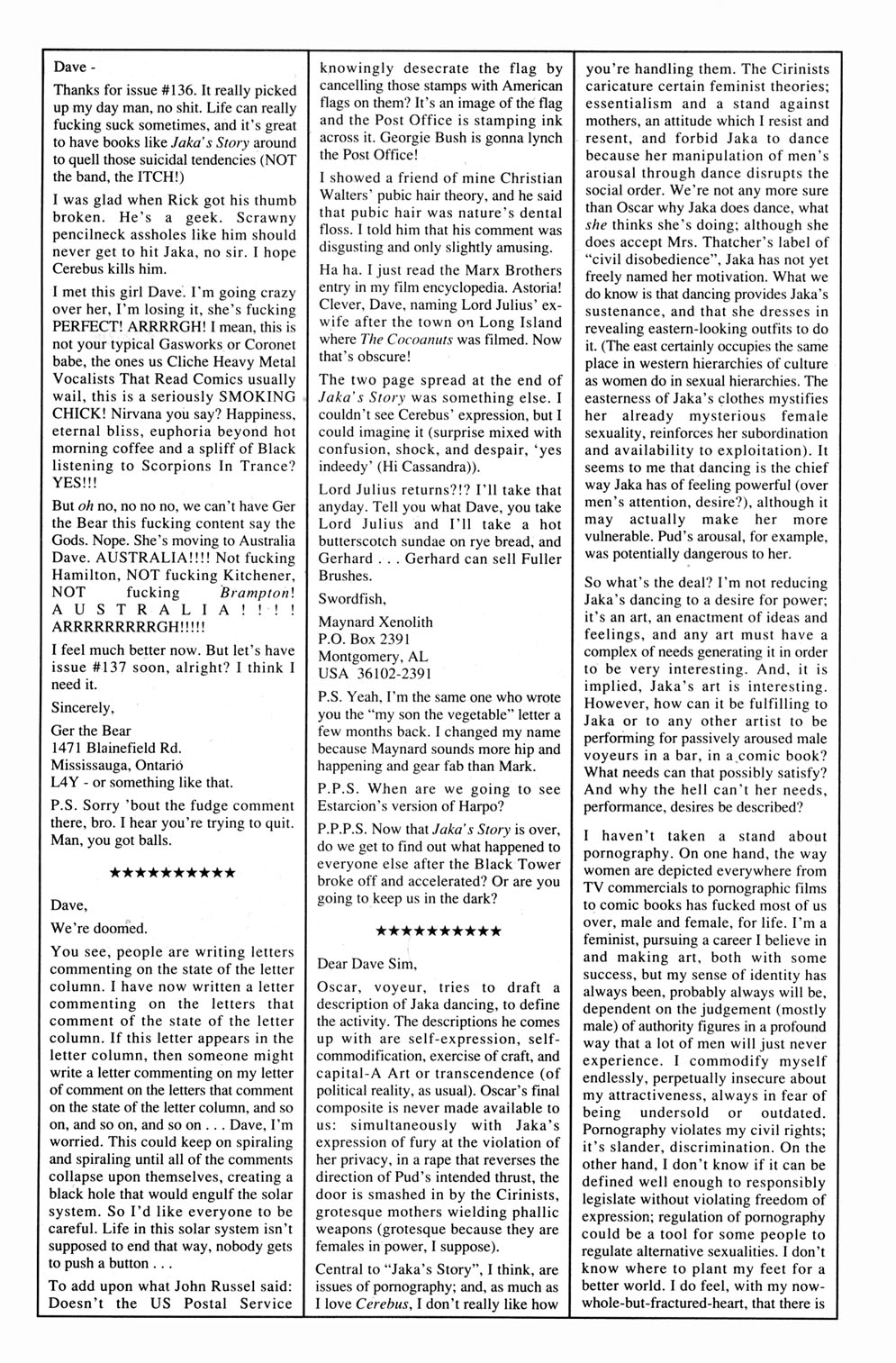 Cerebus issue 139 - Page 31