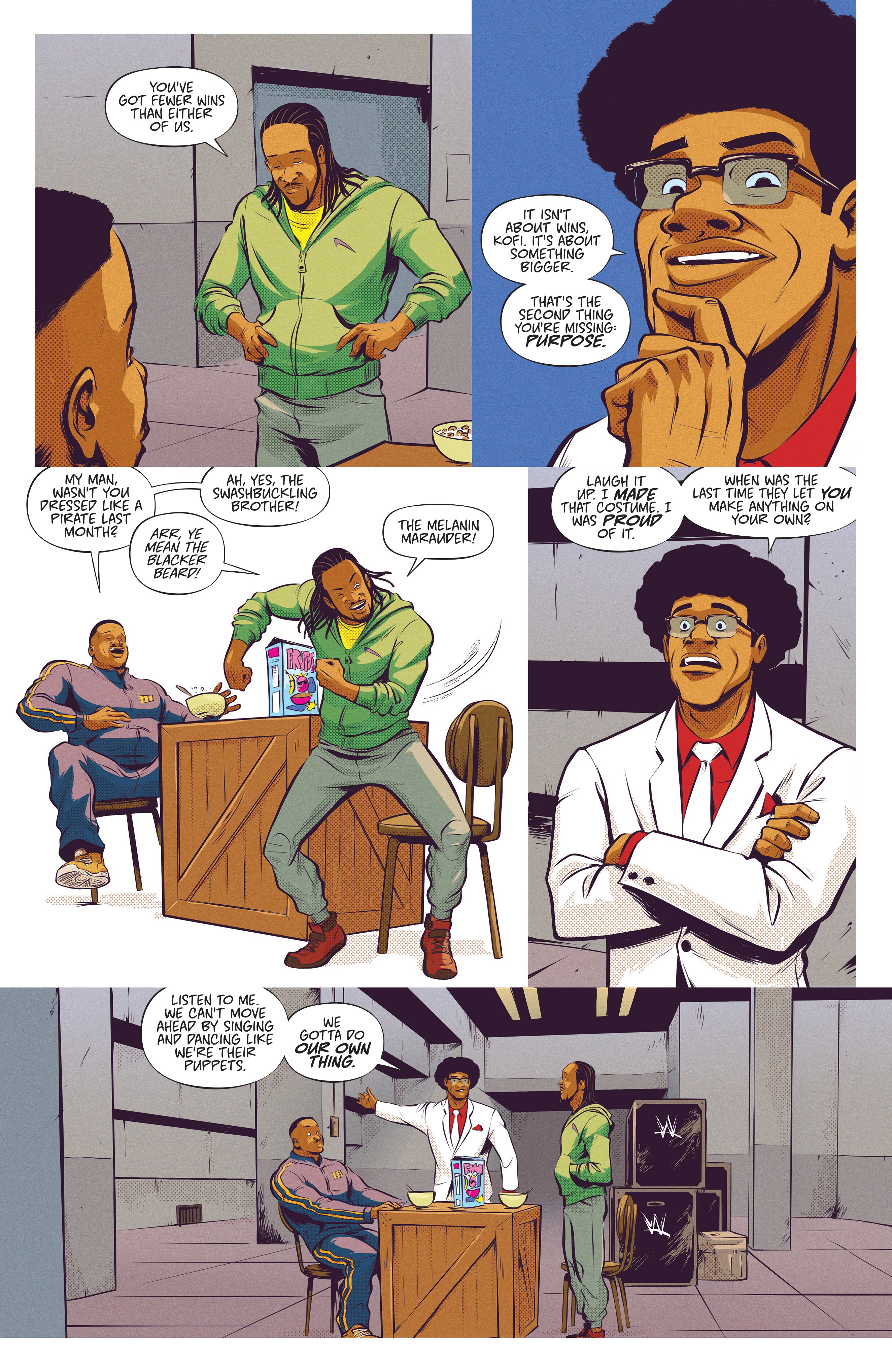 Read online WWE The New Day: Power of Positivity comic -  Issue #1 - 42