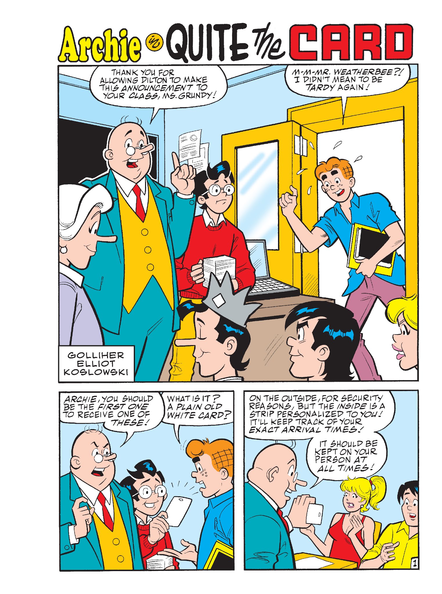 Read online Archie's Funhouse Double Digest comic -  Issue #26 - 125