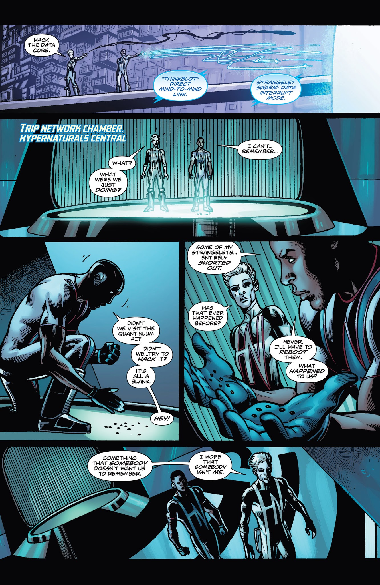 Read online The Hypernaturals comic -  Issue #10 - 21