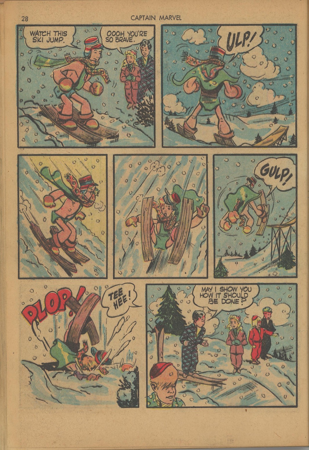 Read online Captain Marvel Adventures comic -  Issue #8 - 28