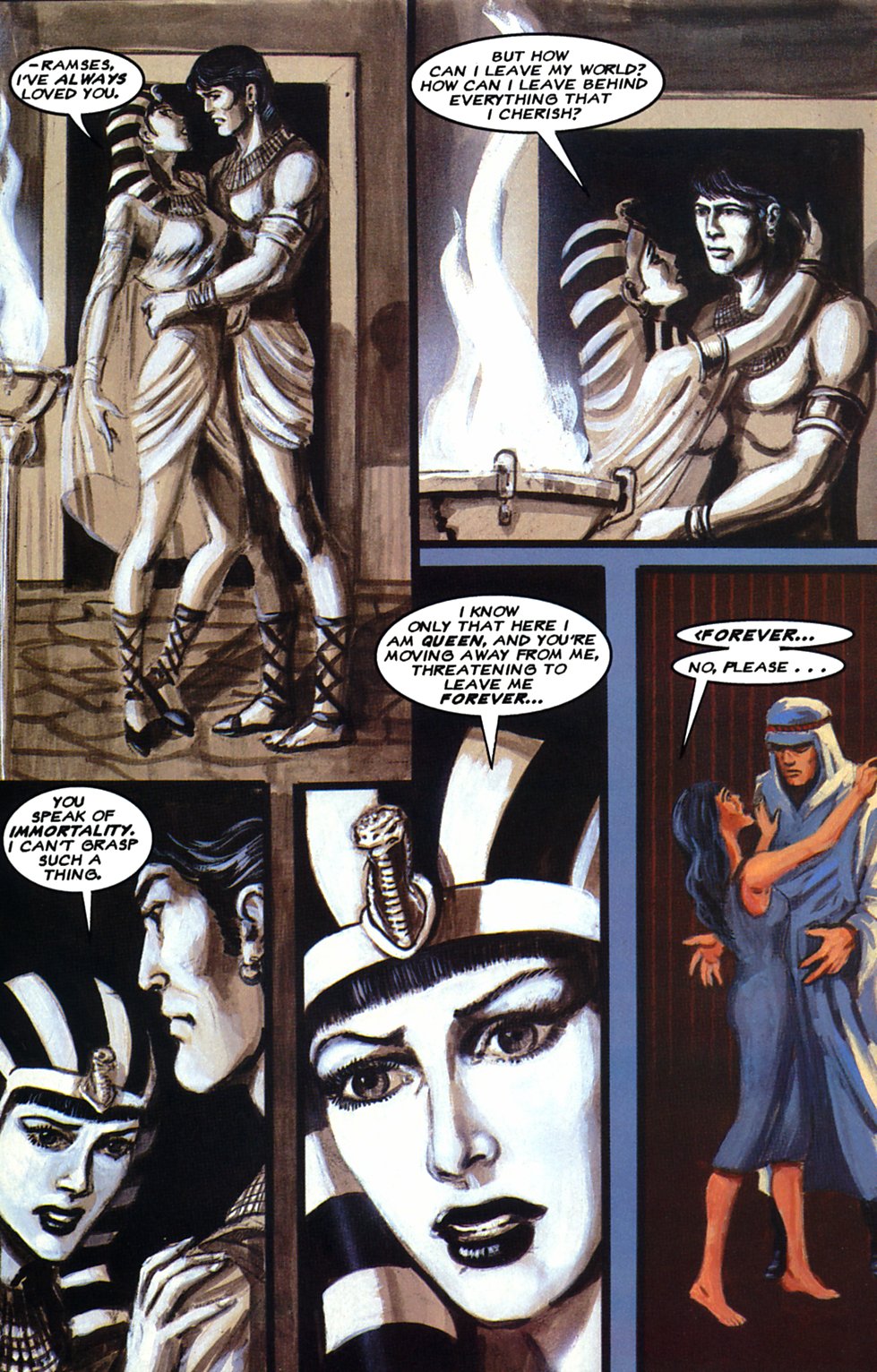 Read online Anne Rice's The Mummy or Ramses the Damned comic -  Issue #8 - 23