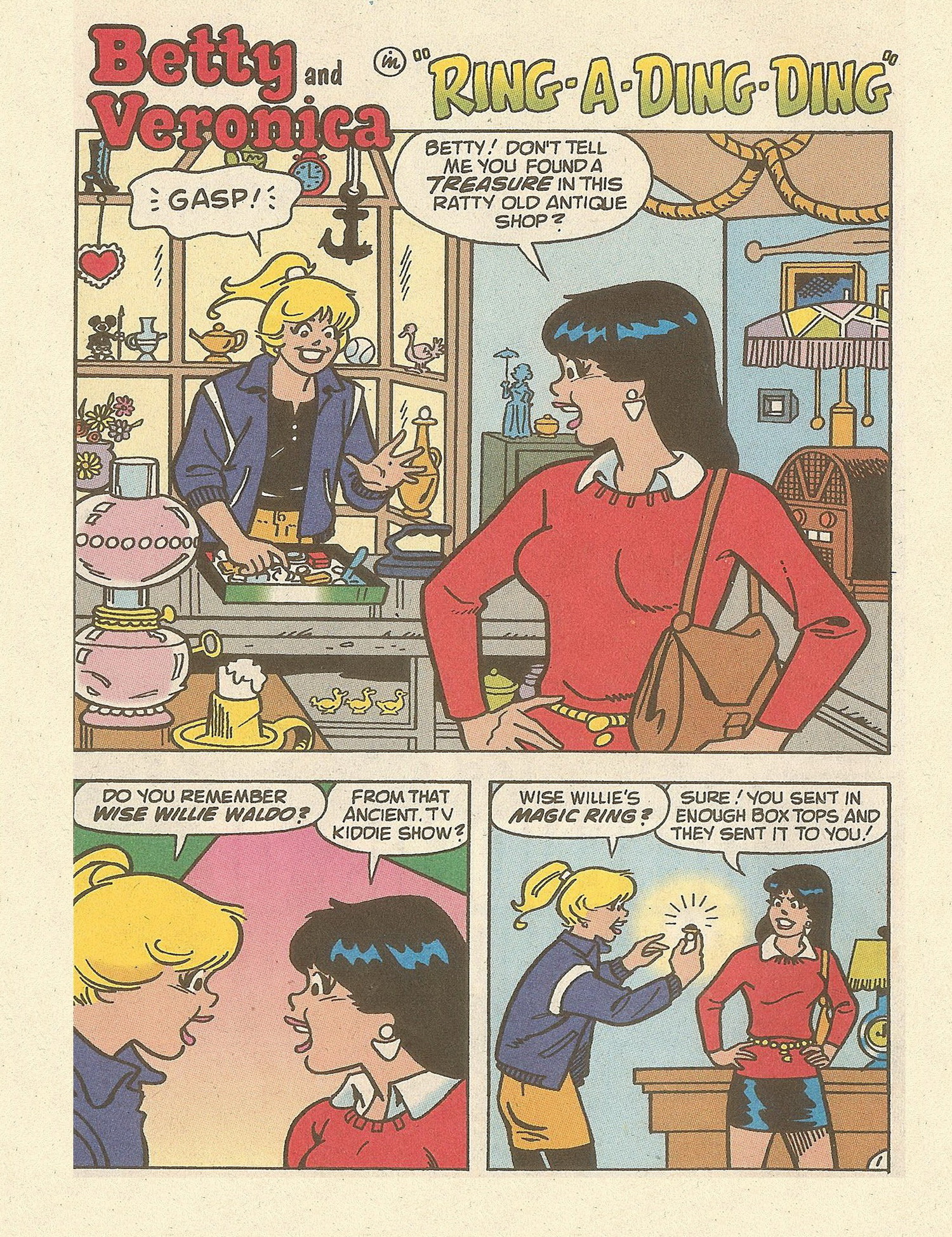 Read online Betty and Veronica Digest Magazine comic -  Issue #115 - 24