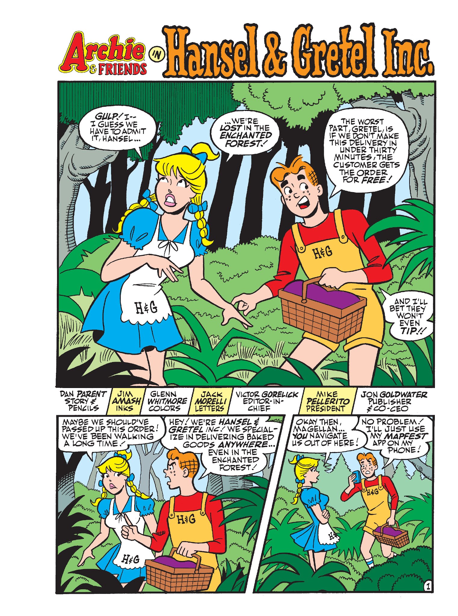 Read online Archie's Funhouse Double Digest comic -  Issue #25 - 2
