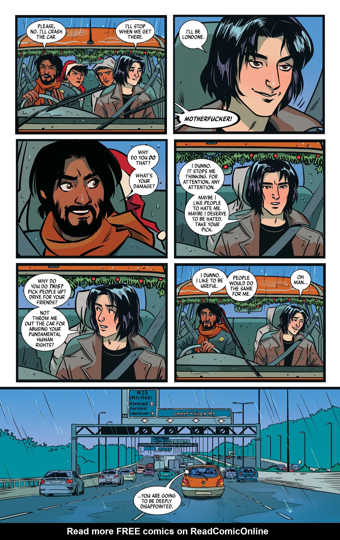 Read online The Wicked   The Divine comic -  Issue # _Annual Christmas - 17