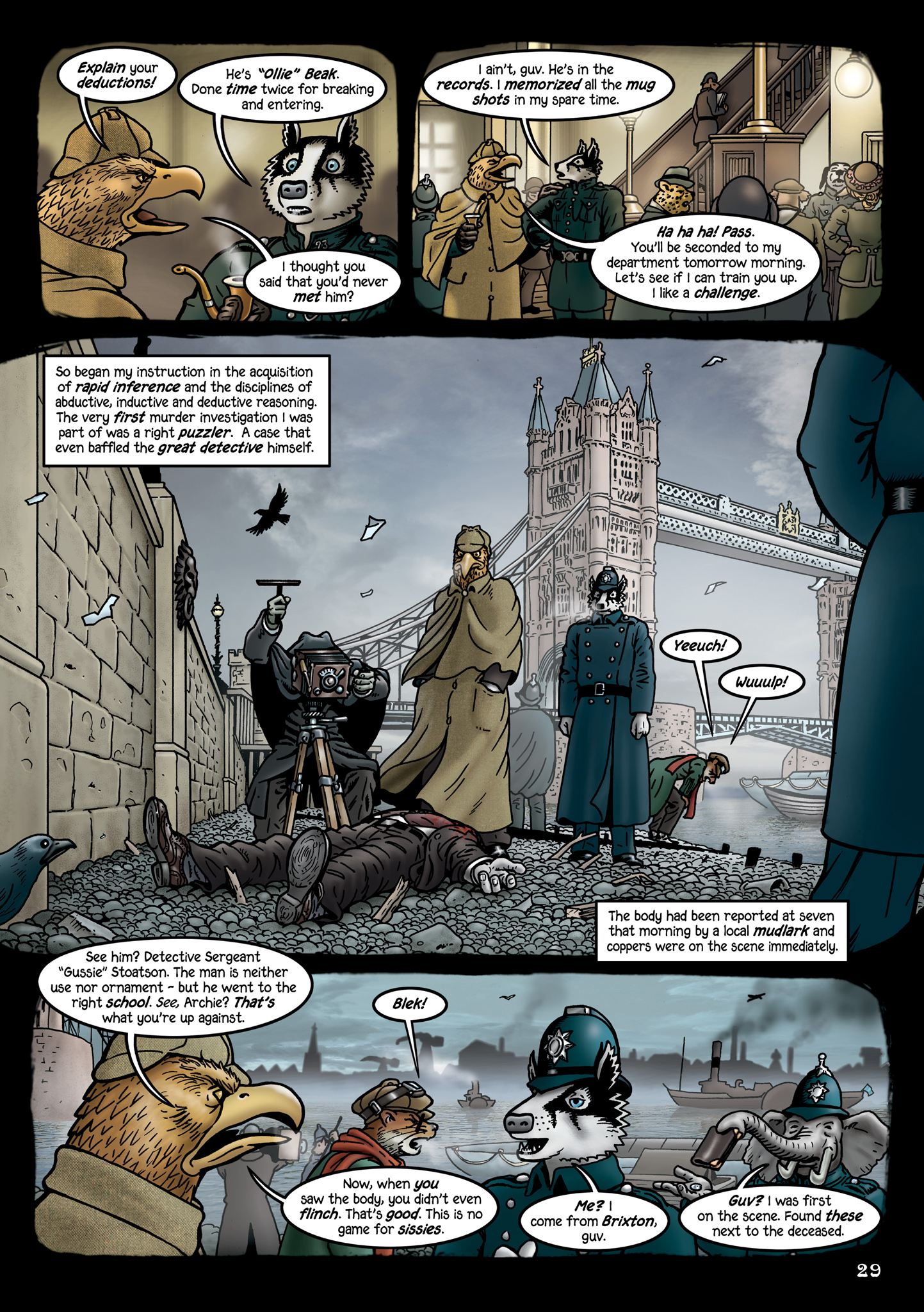 Read online Grandville Force Majeur comic -  Issue # TPB (Part 1) - 31