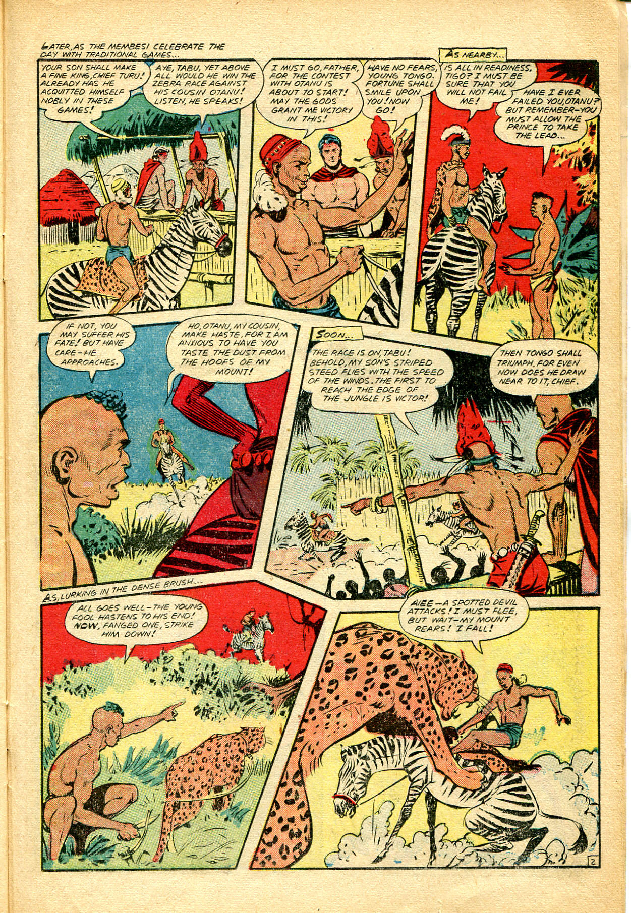 Read online Jungle Comics comic -  Issue #115 - 37