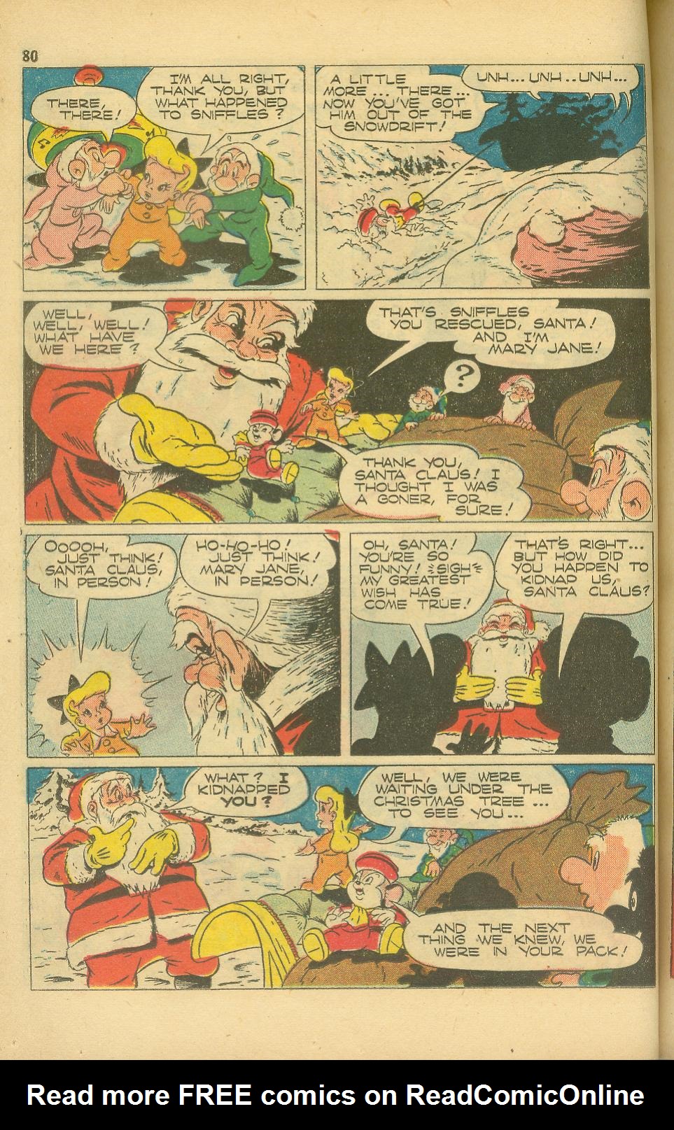 Read online Bugs Bunny's Christmas Funnies comic -  Issue # TPB 1 - 82