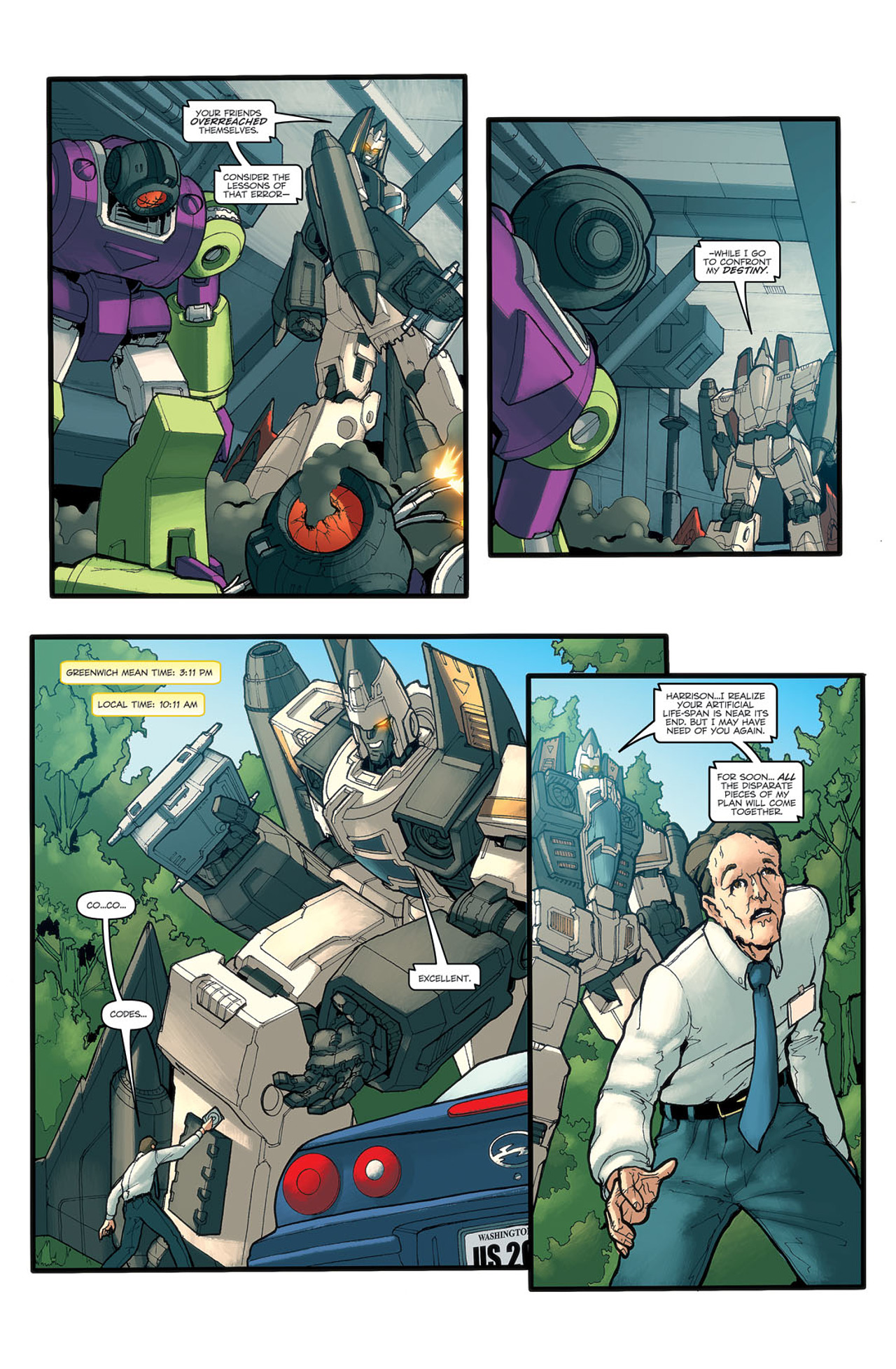 Read online Transformers Spotlight: Ramjet comic -  Issue # Full - 18