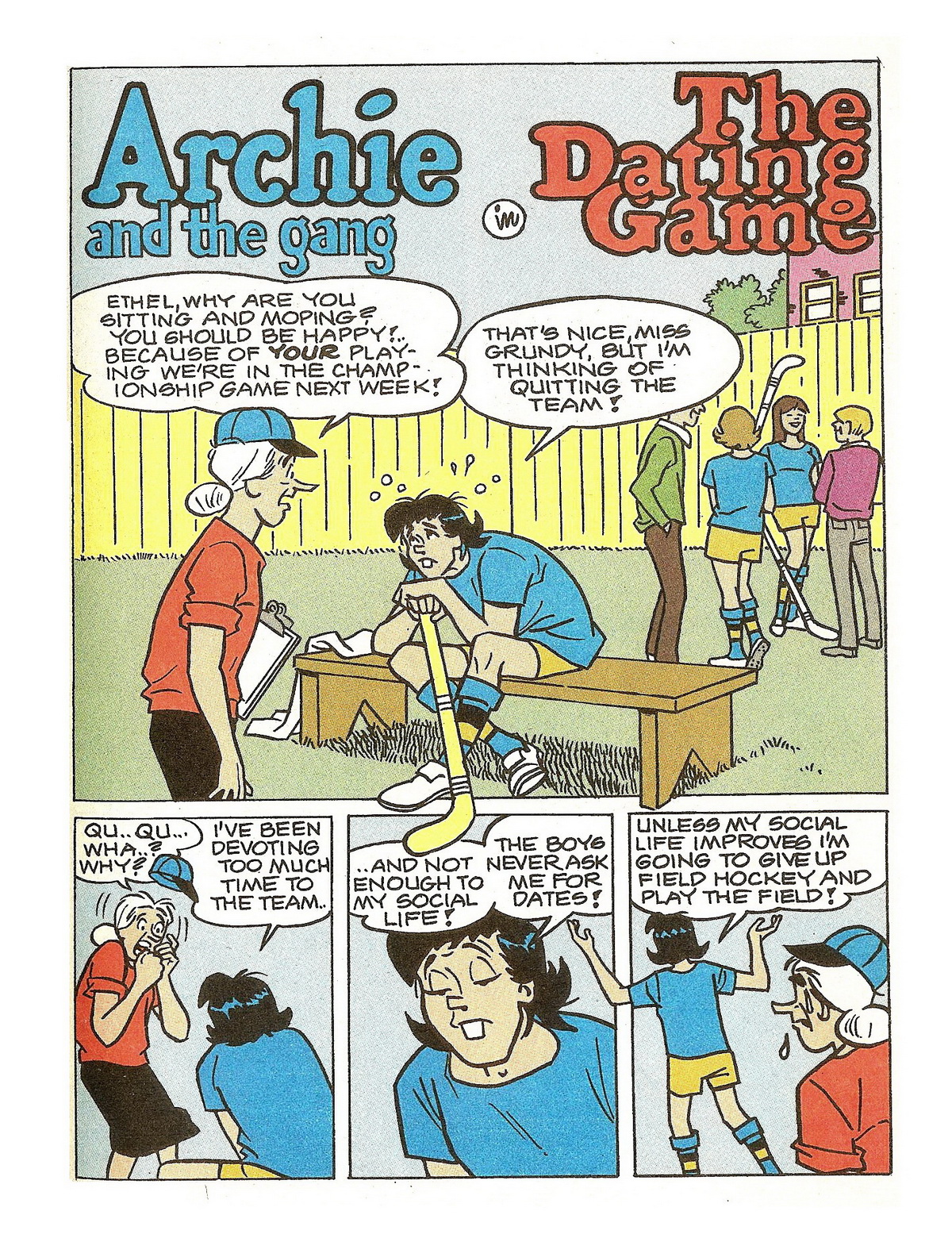 Read online Jughead's Double Digest Magazine comic -  Issue #59 - 143