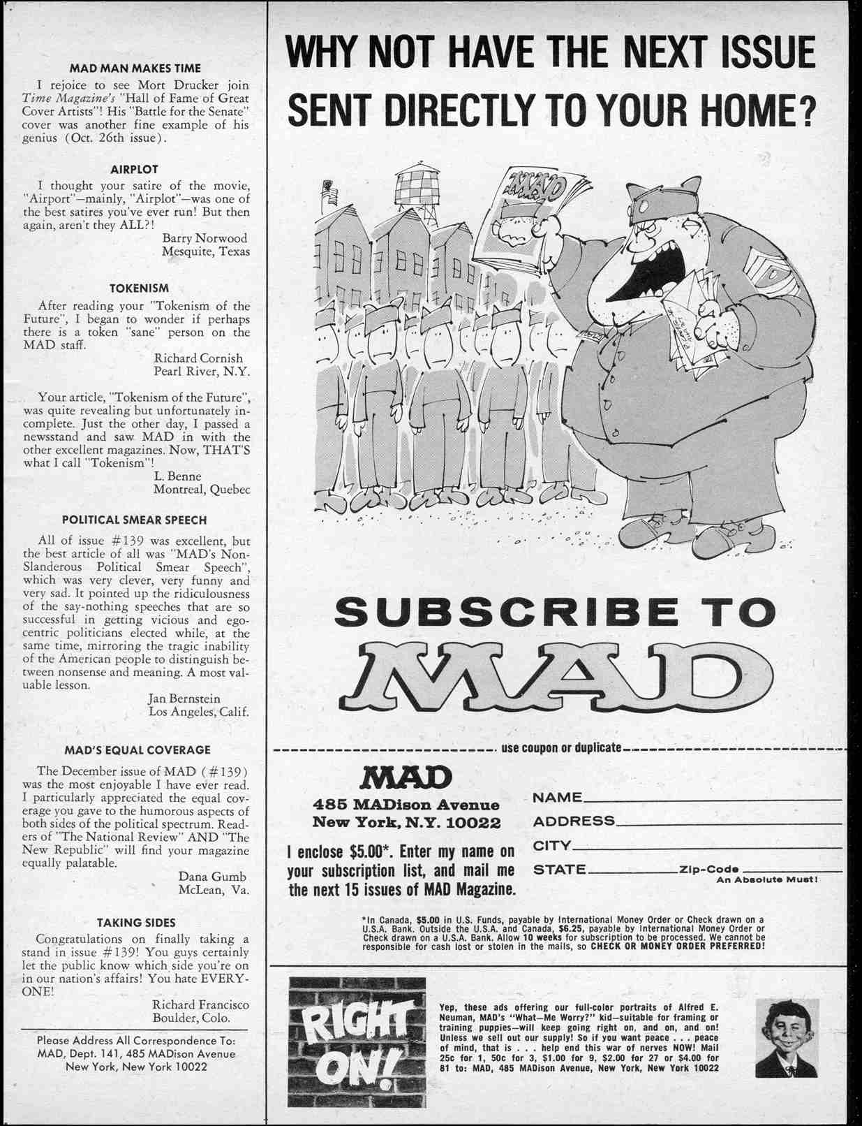 Read online MAD comic -  Issue #141 - 5