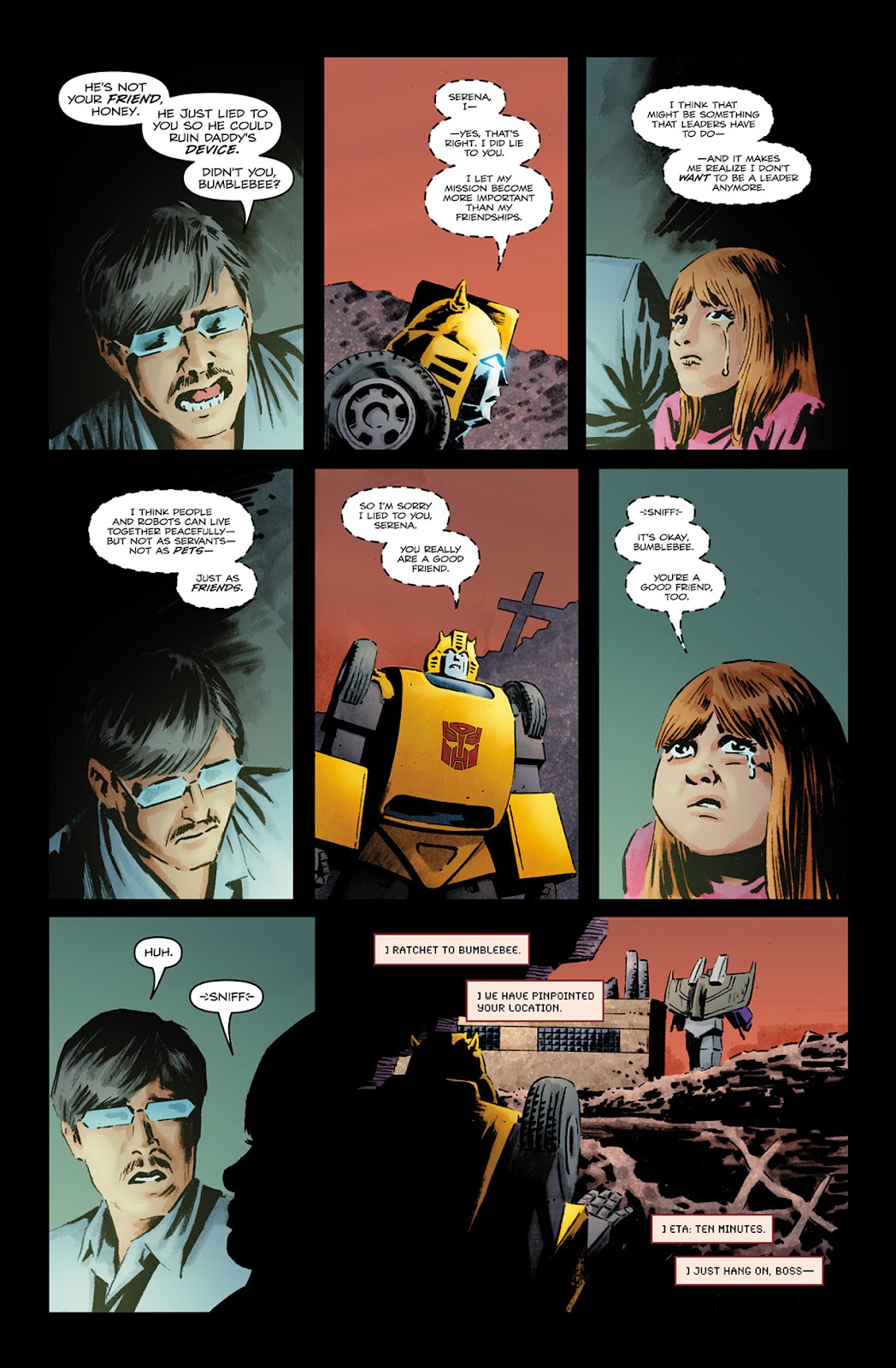 The Transformers: Bumblebee issue 4 - Page 17