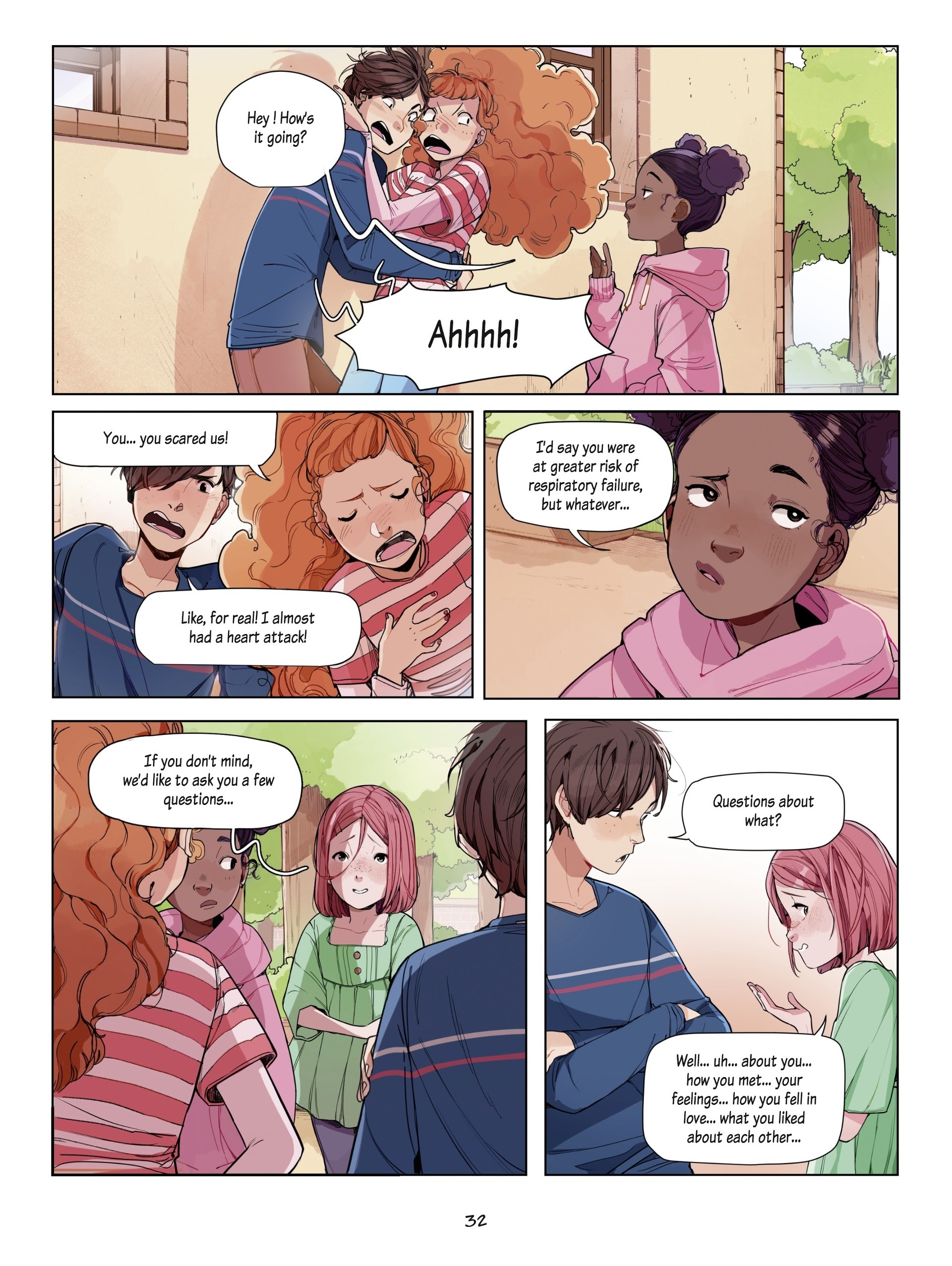 Read online School of Love comic -  Issue #1 - 32