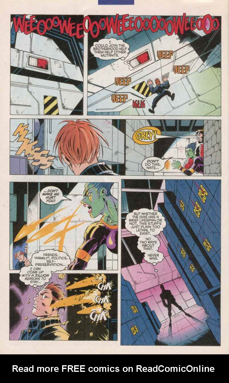 Read online X-Man comic -  Issue #28 - 20