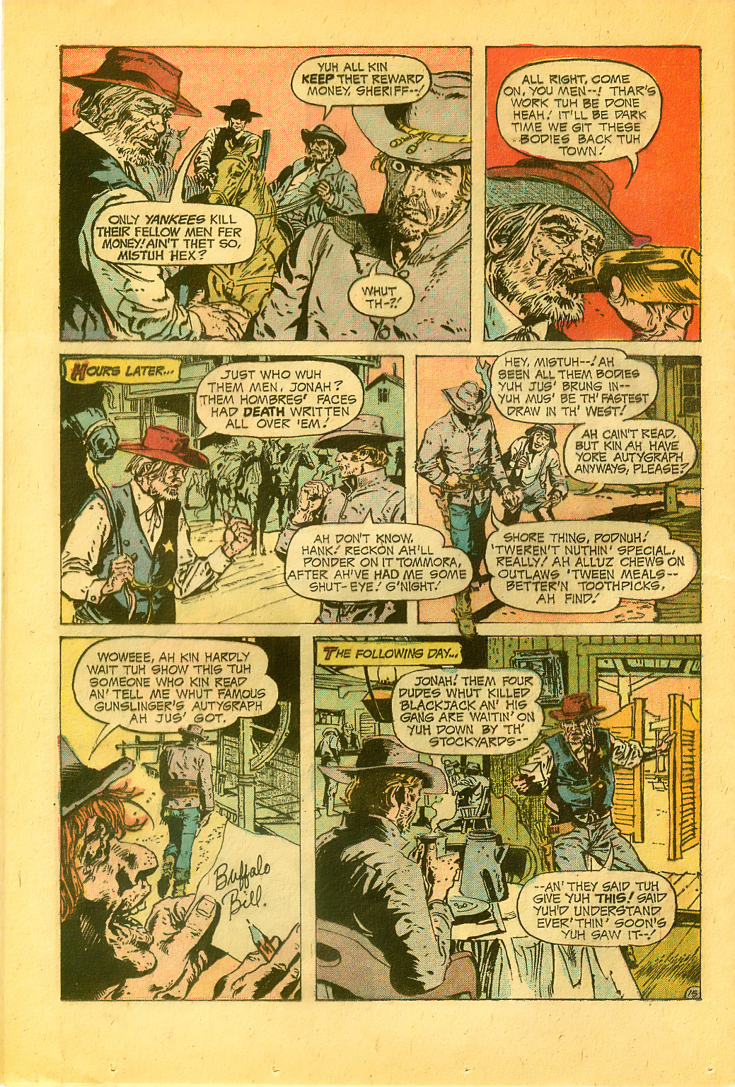 Read online Weird Western Tales (1972) comic -  Issue #22 - 24