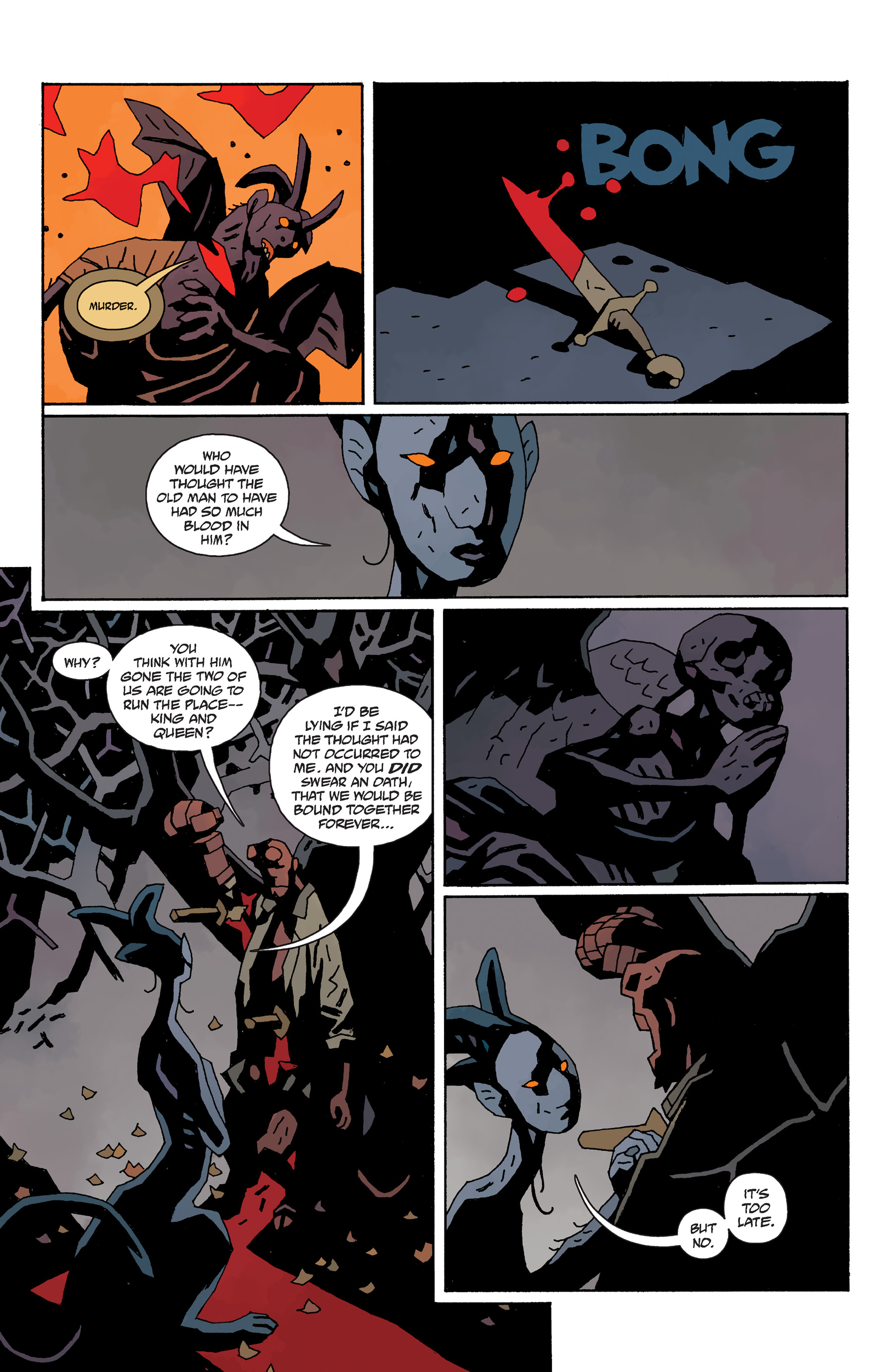 Read online Hellboy In Hell comic -  Issue #9 - 18