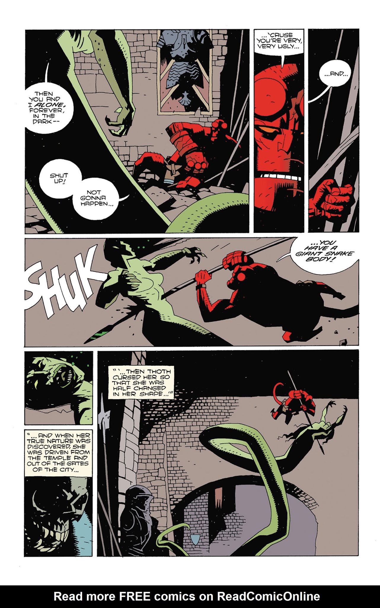 Read online Hellboy: Wake the Devil comic -  Issue # _TPB - 88