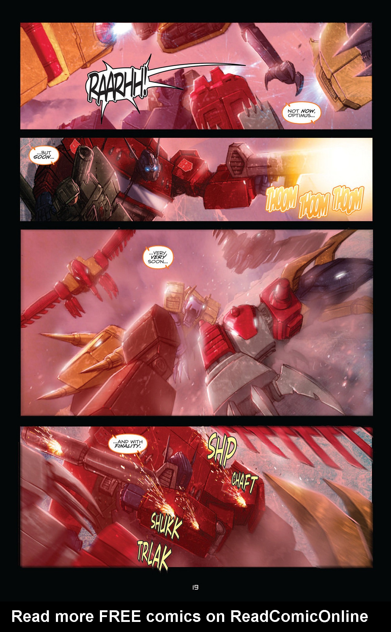 Read online Transformers: Robots In Disguise (2012) comic -  Issue #6 - 19